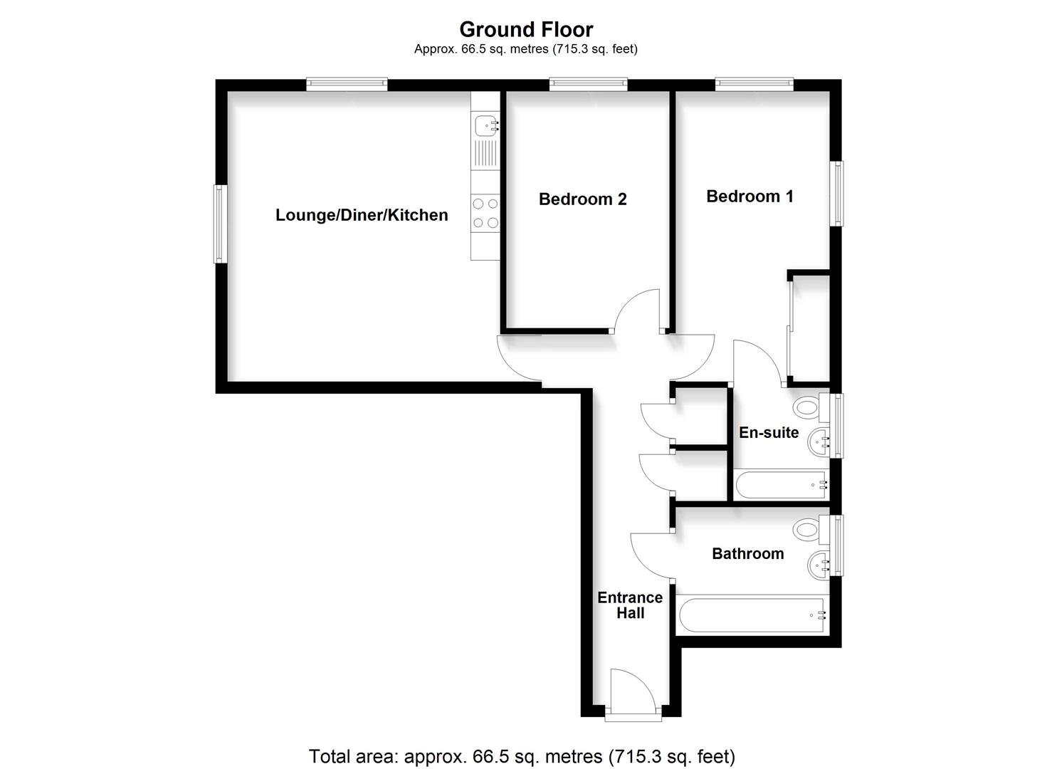 12 Swallowtail Court, Birdwing Walk, Stevenage floorplan