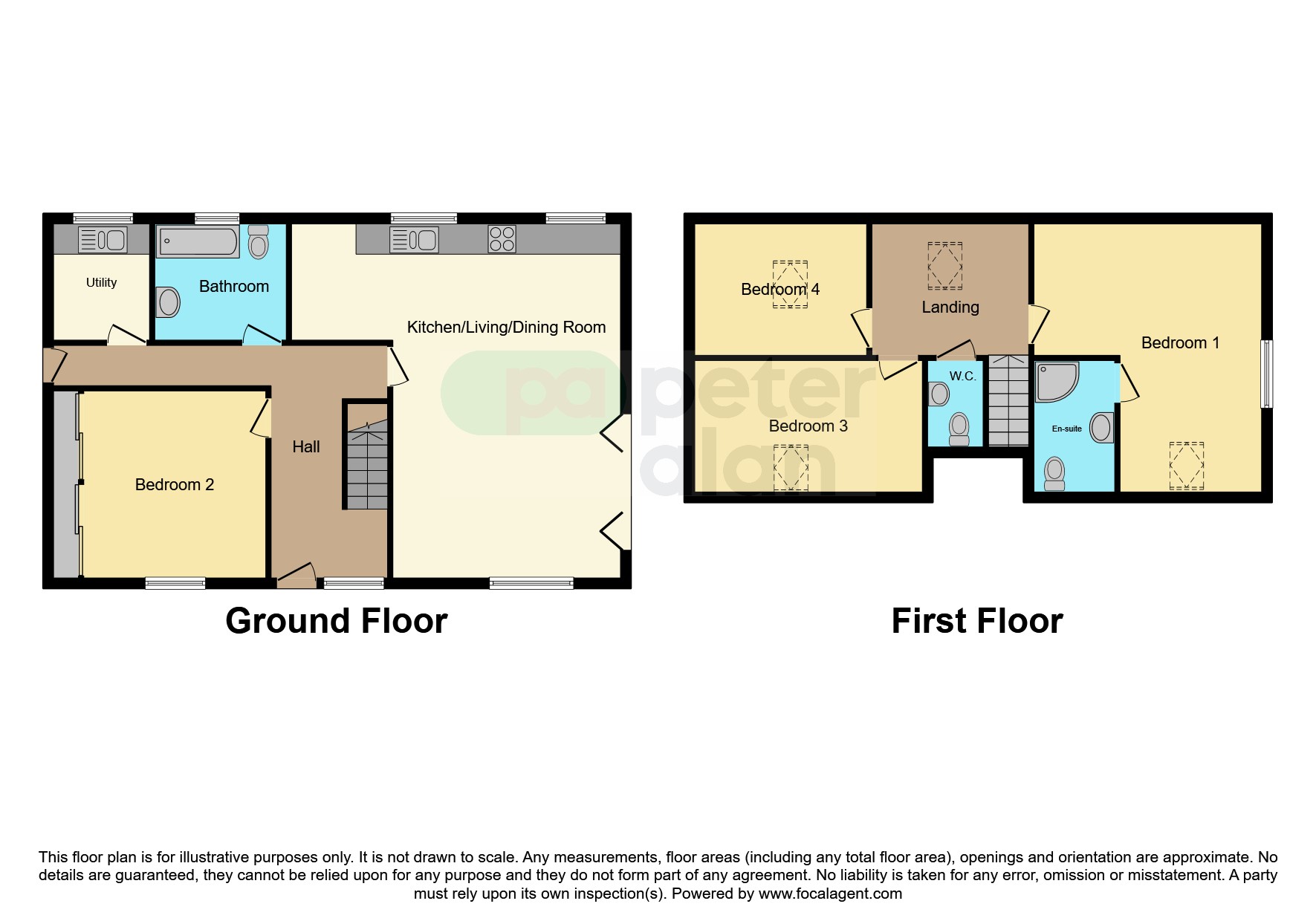 Brecon View, Bodwenarth, Brookfield Lane, Pontypridd floorplan