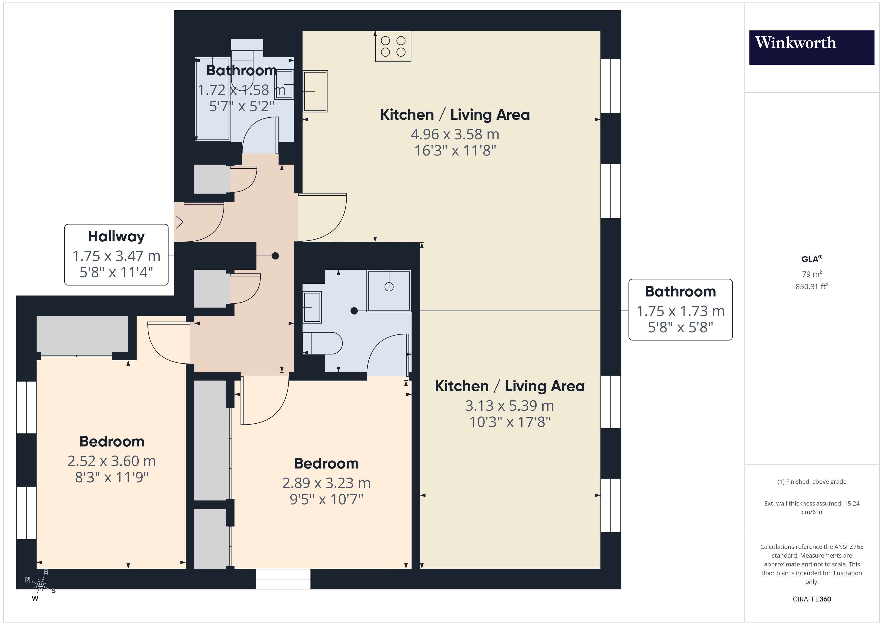 Flat 4, 130-132, Queens Road, Berkshire floorplan