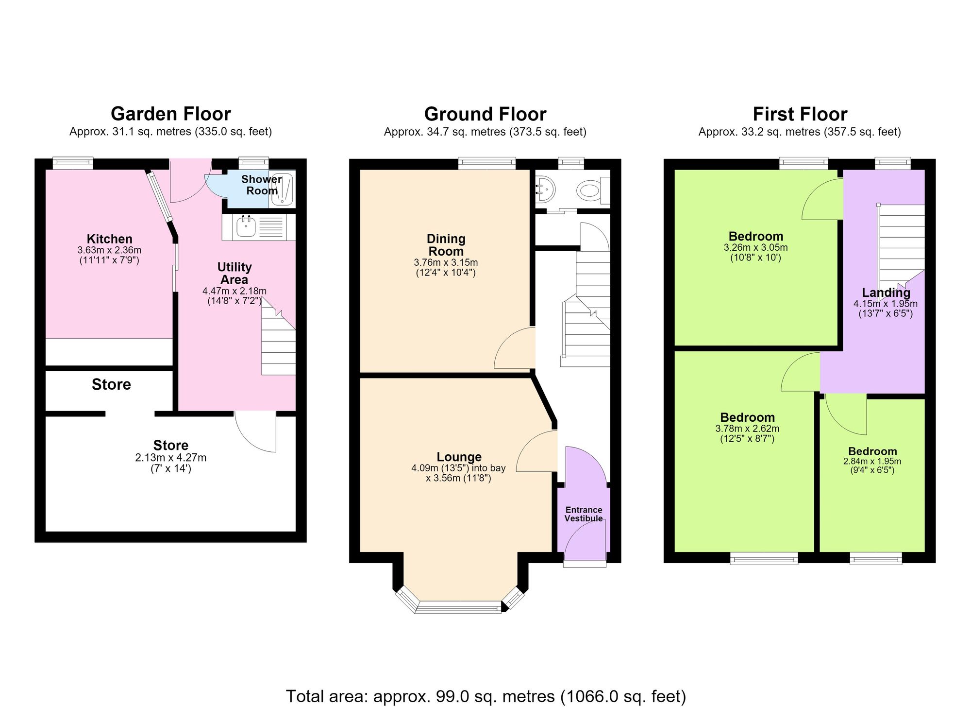 65 Sherwell Lane, Torquay floorplan