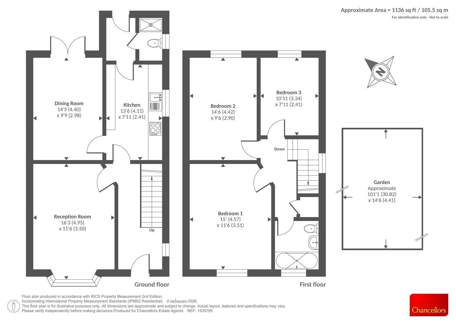 Iffley Road, Oxford floorplan