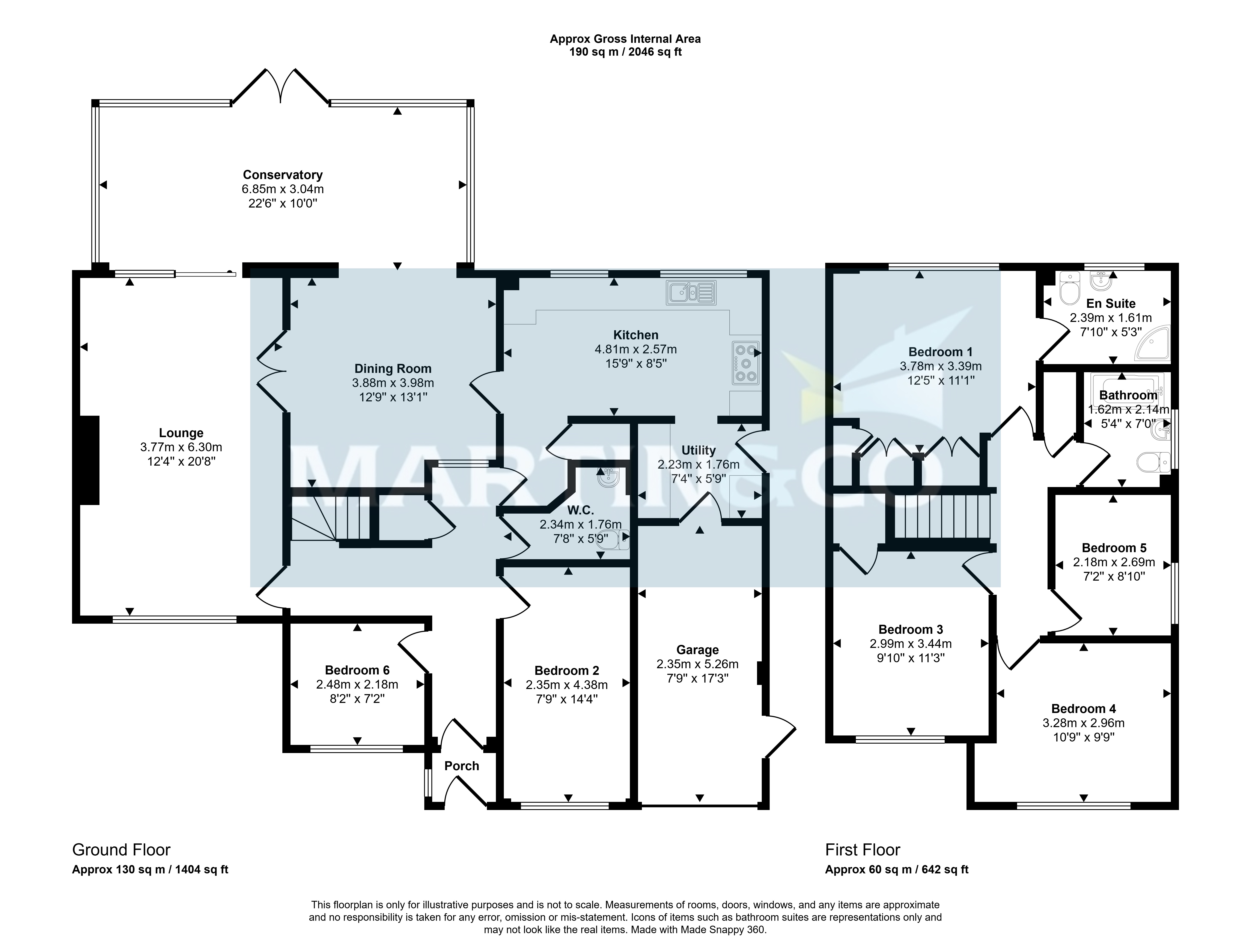 1, Baverstock Road, Bournemouth floorplan