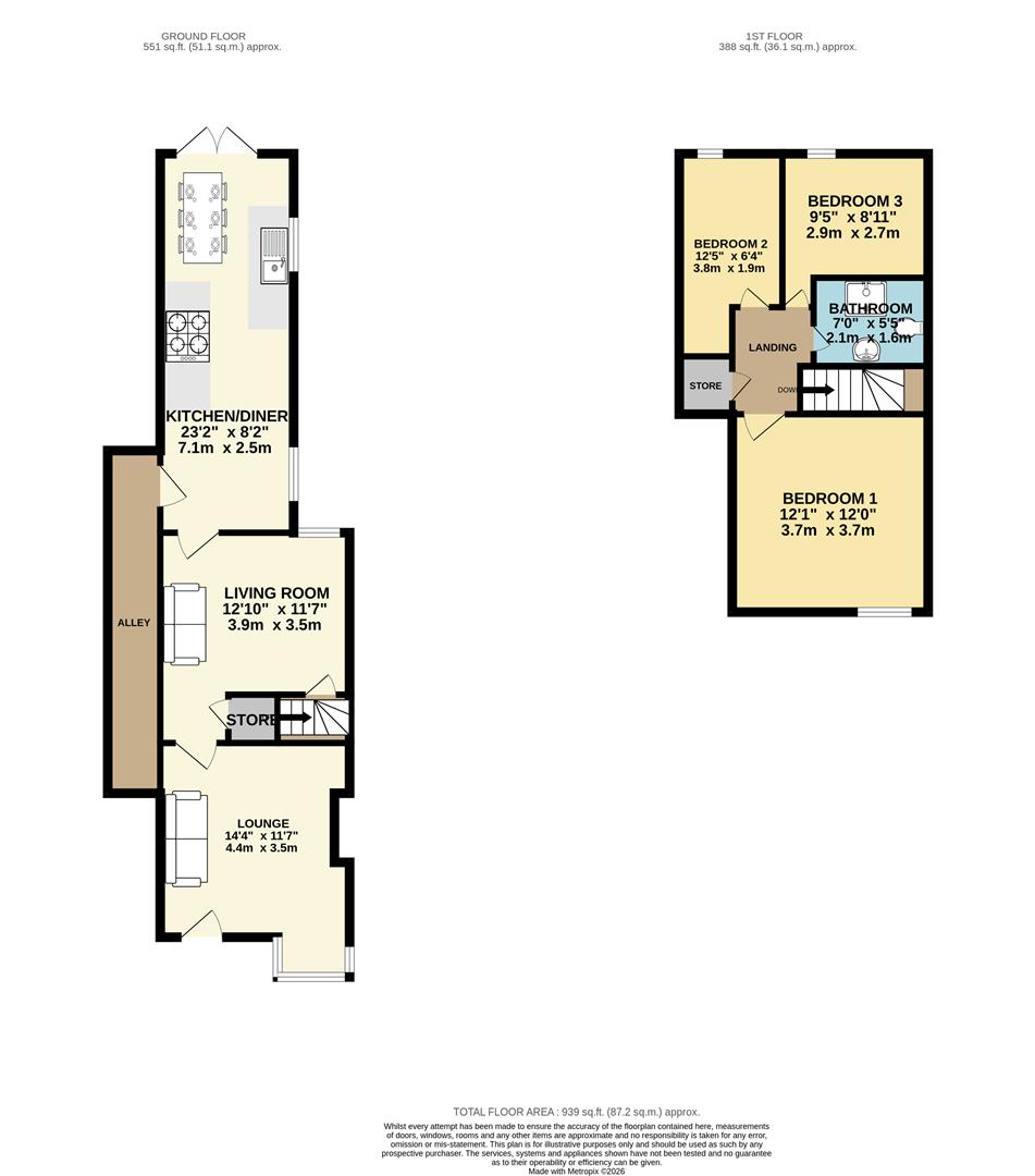 4, Kings Road, Dudley floorplan