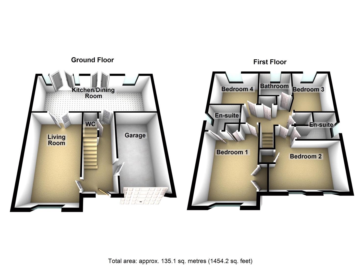 15, Poplar Place, Morpeth floorplan