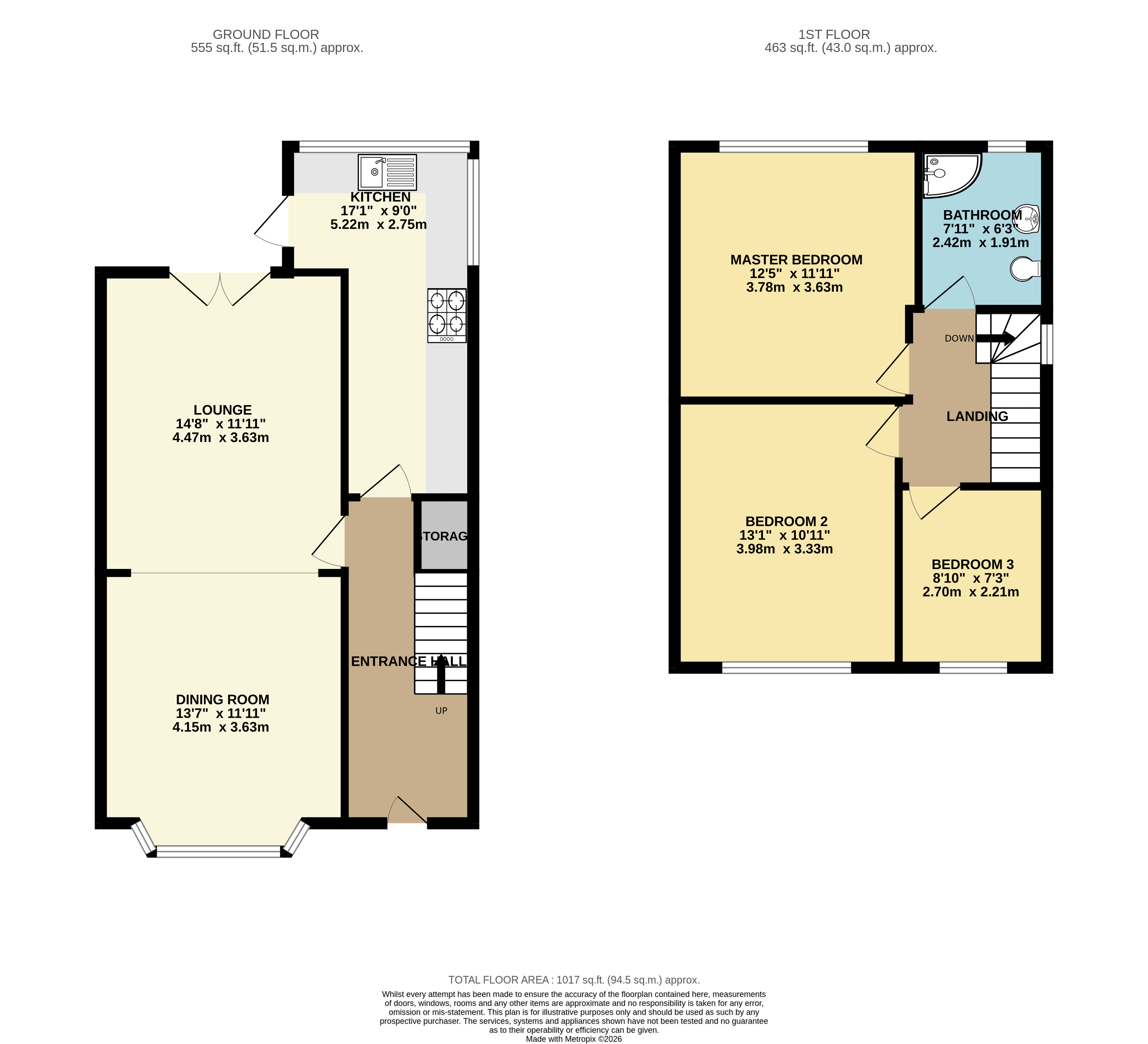 2, Godfrey Range, Manchester floorplan