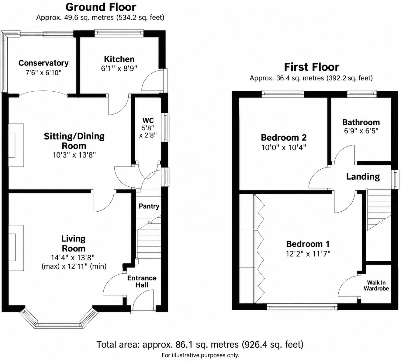 Mill Lane, Wakefield floorplan