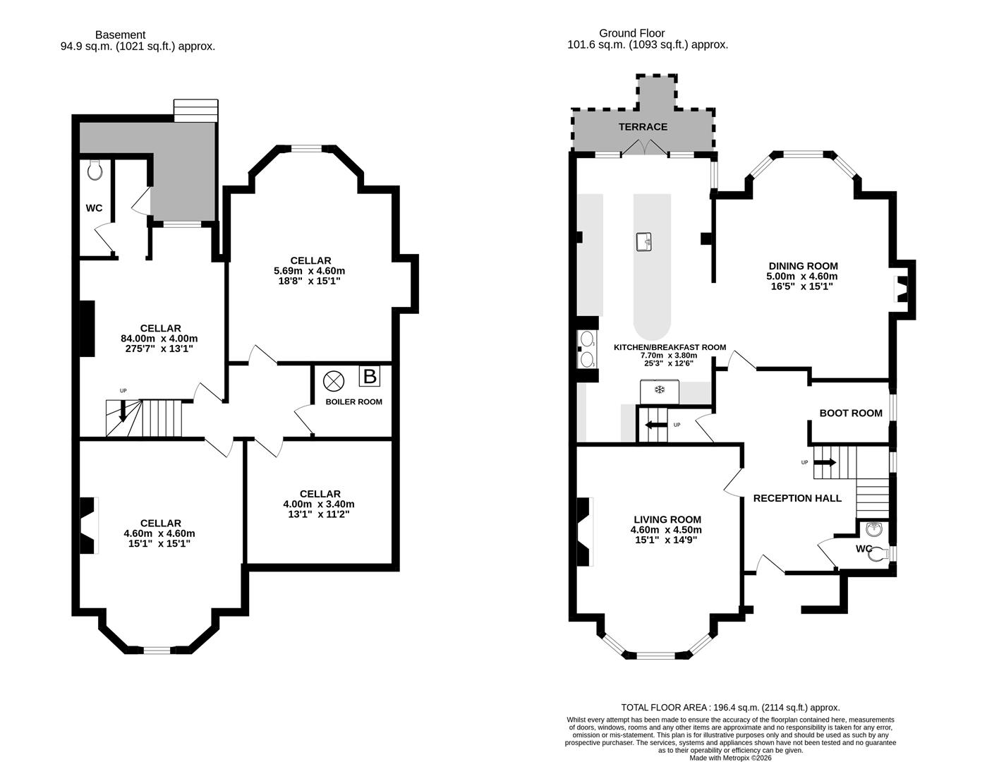 13, Portland Road, Bowdon floorplan