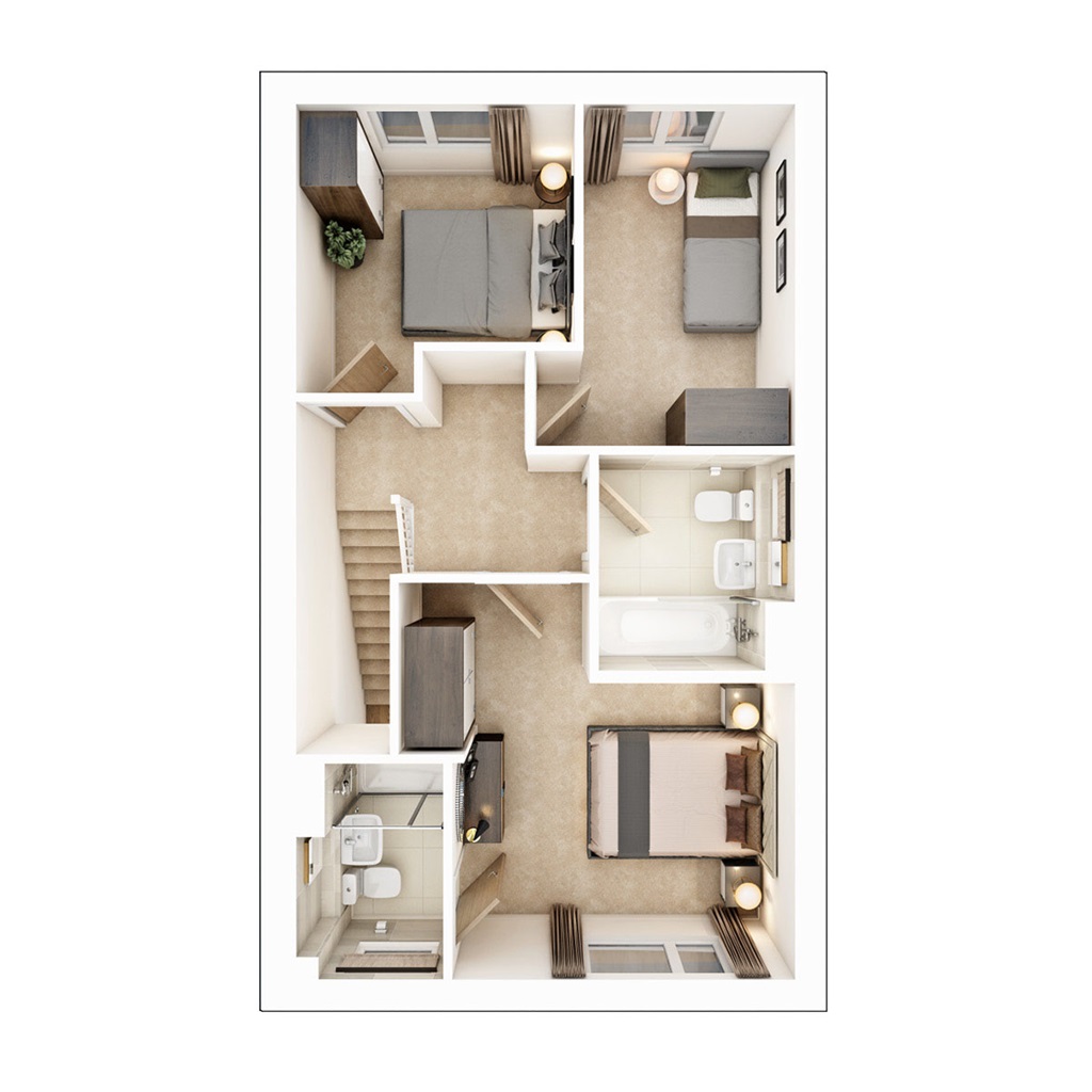 The Eynsford - Plot 2, The Vale At Edenfield, Market Street, Edenfield, Rossendale floorplan