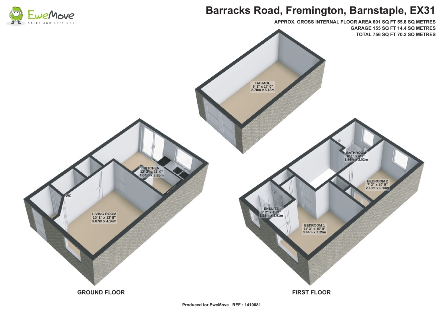 49, Barracks Road, Barnstaple floorplan