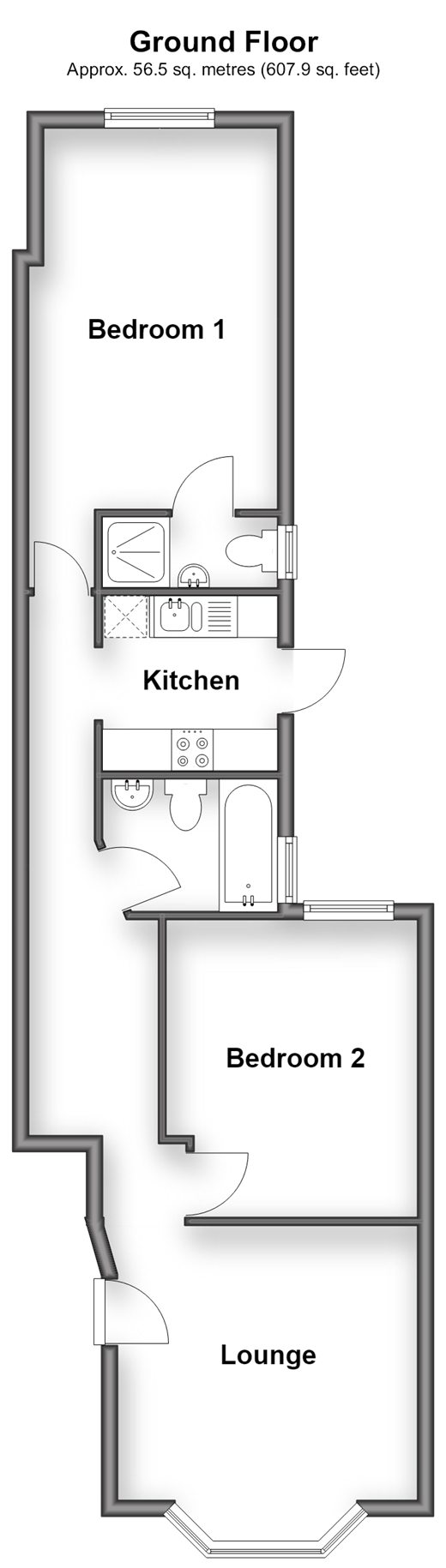 Haroldstone Road Walthamstow, London floorplan