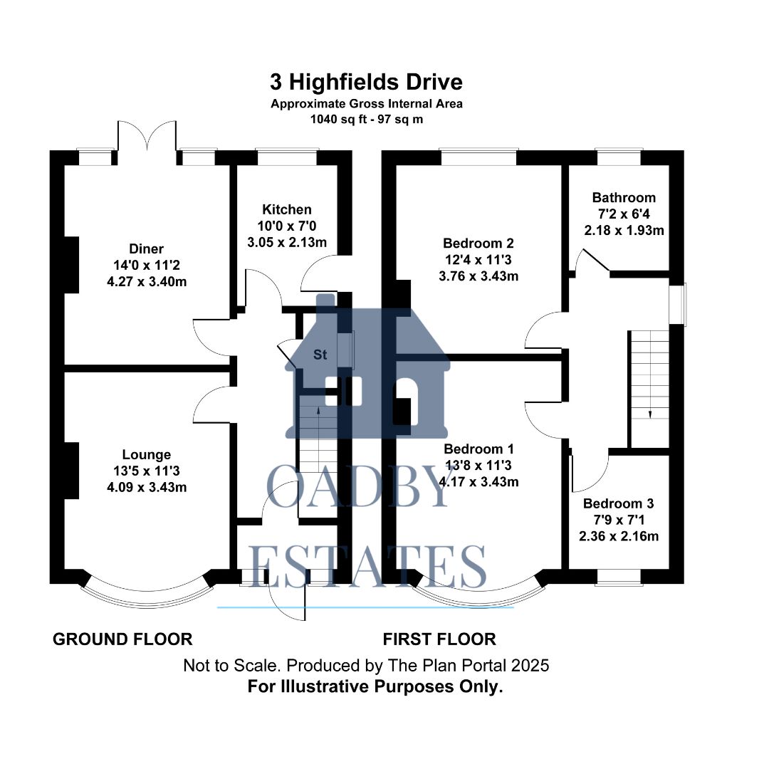 Highfield Drive, Wigston, LE18 floorplan