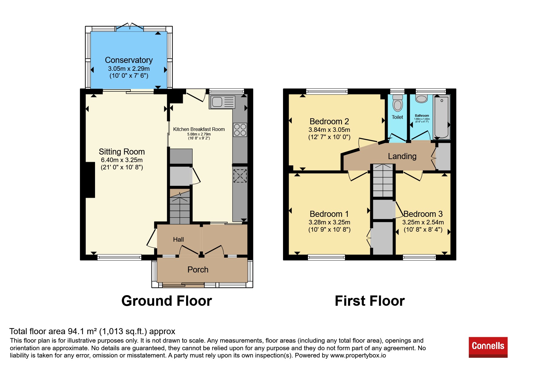 King Arthurs Road, Exeter floorplan