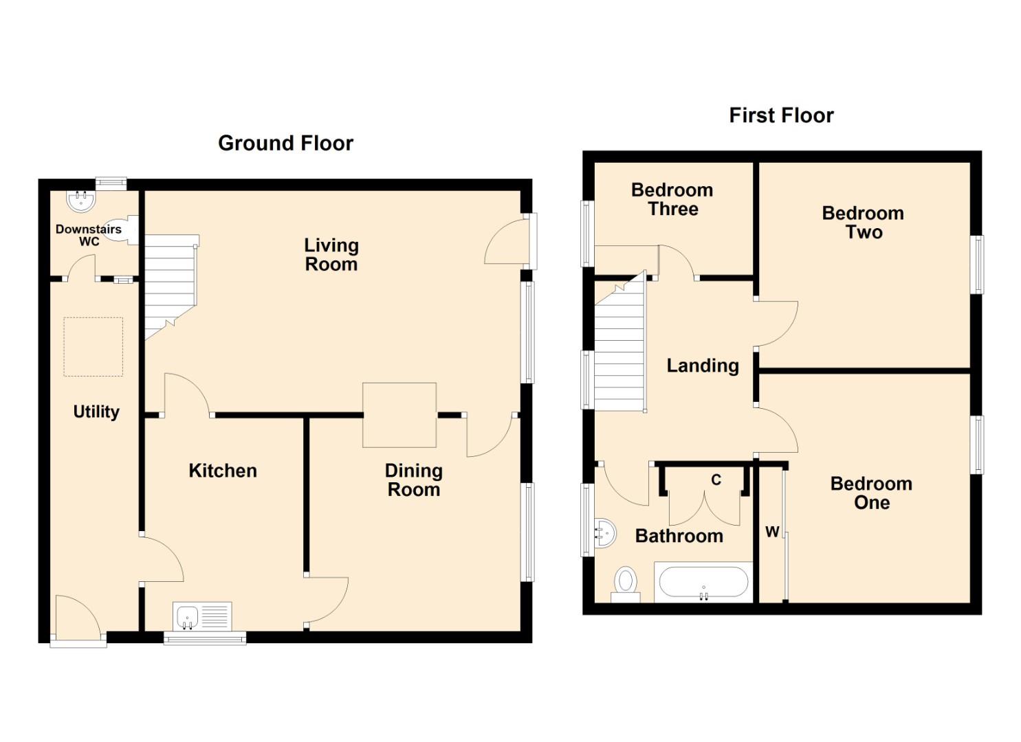 1, Bribery Terrace, Thirsk floorplan