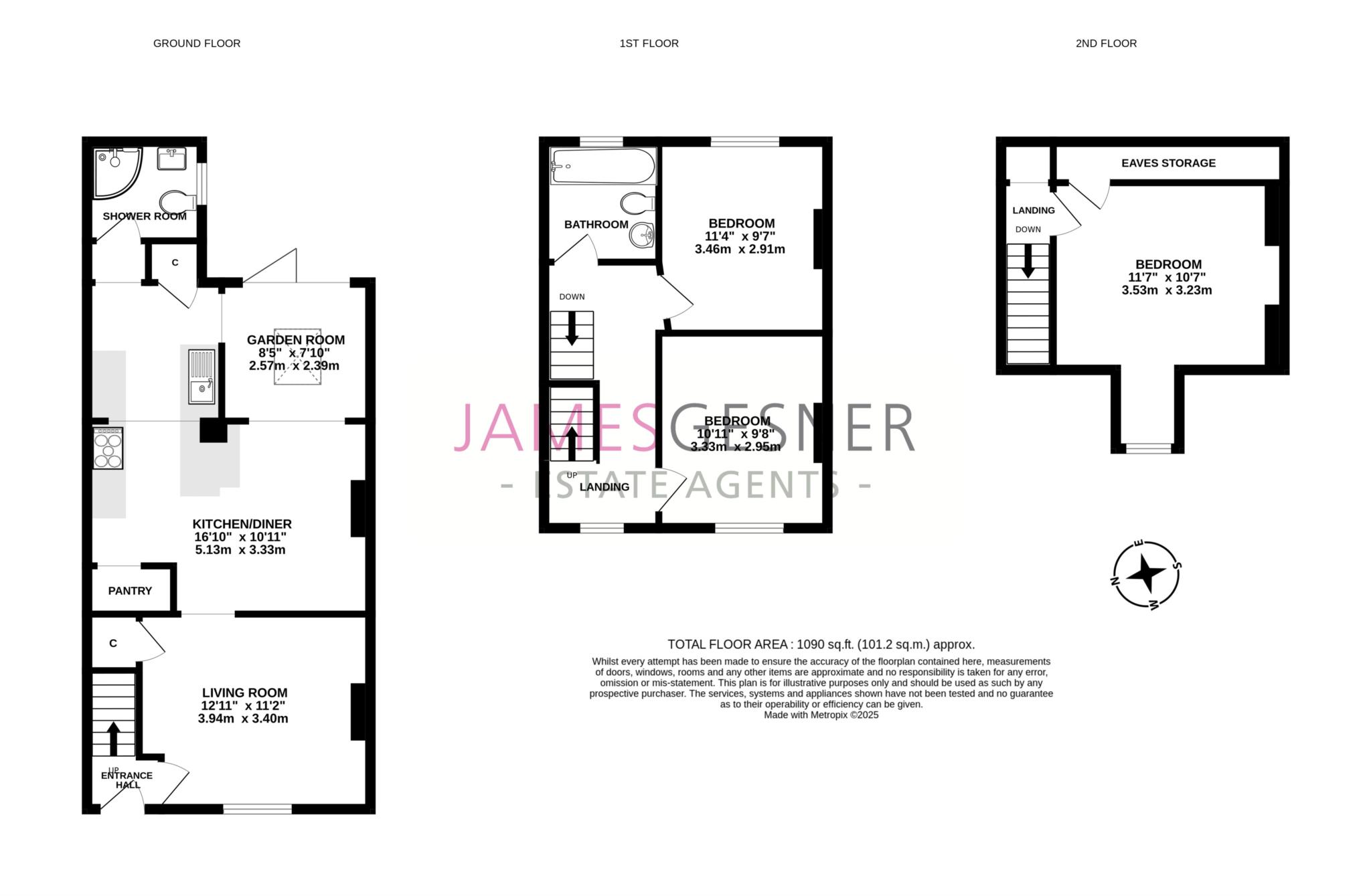 21, Croft Road, Wallingford floorplan