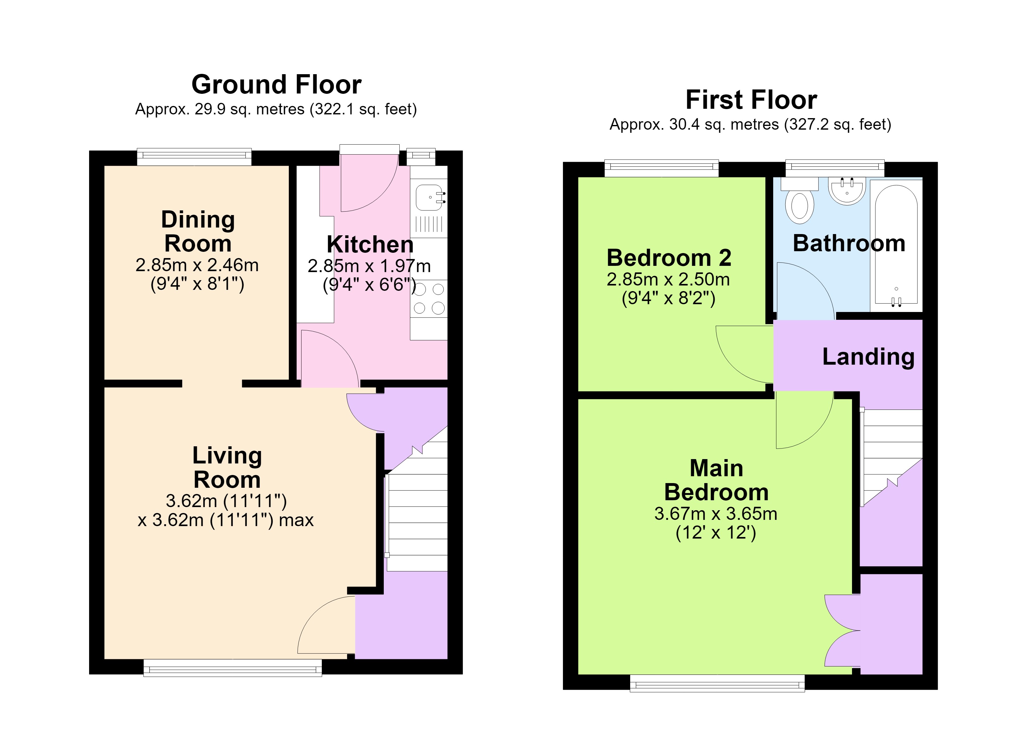 13, Offens Drive, Staplehurst floorplan