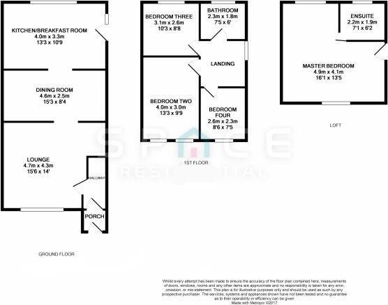 85, Rossington Avenue, Borehamwood floorplan
