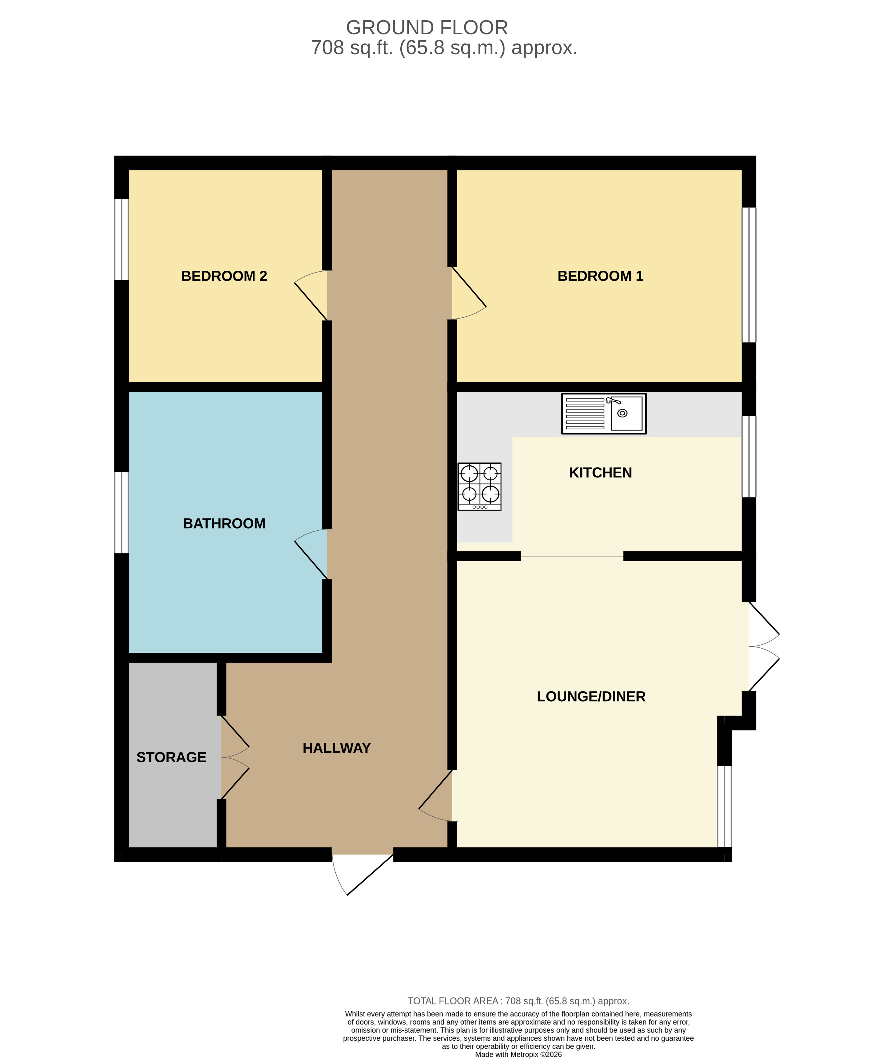 5, Ben Sainty Court, Essex floorplan