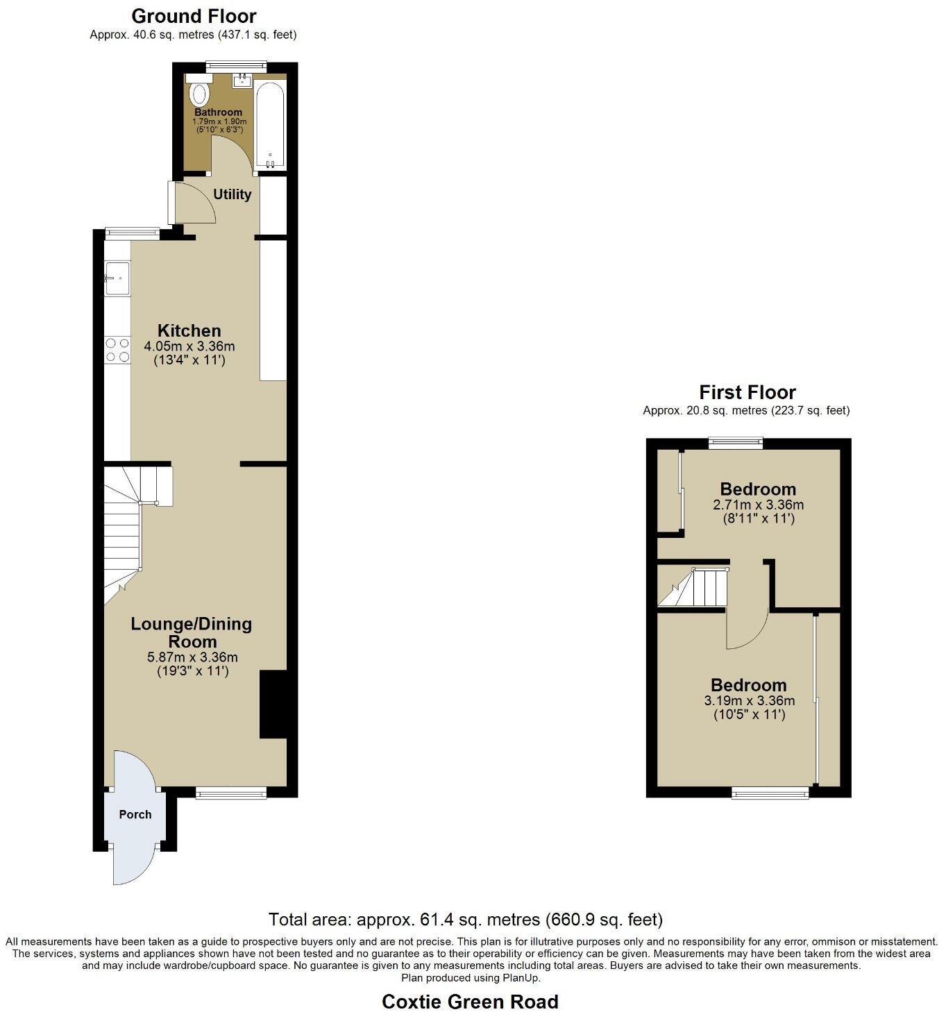 255, Coxtie Green Road, Brentwood floorplan