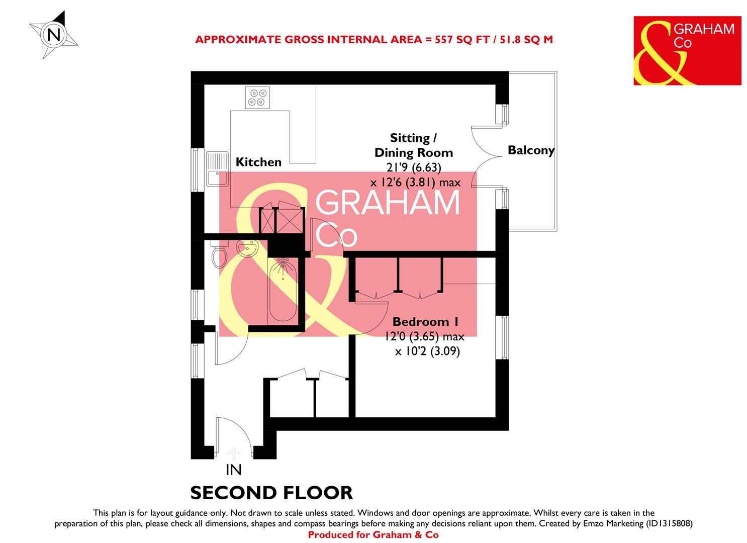 177, Cashmere Drive, Andover floorplan