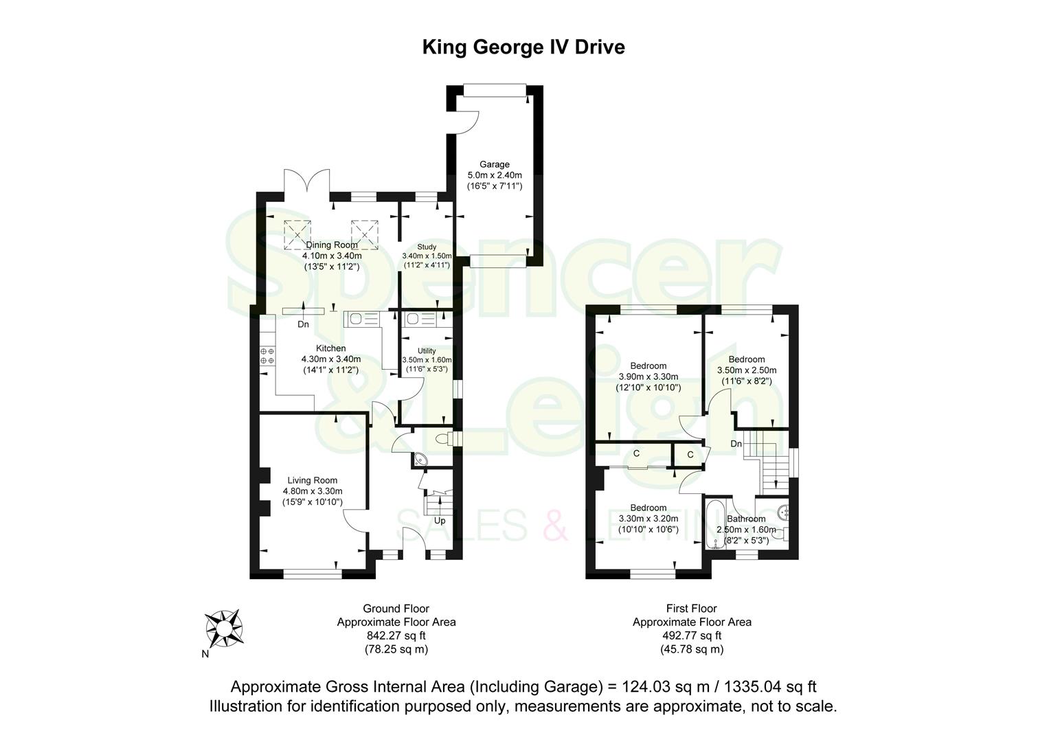 24, King George VI Drive, Hove floorplan