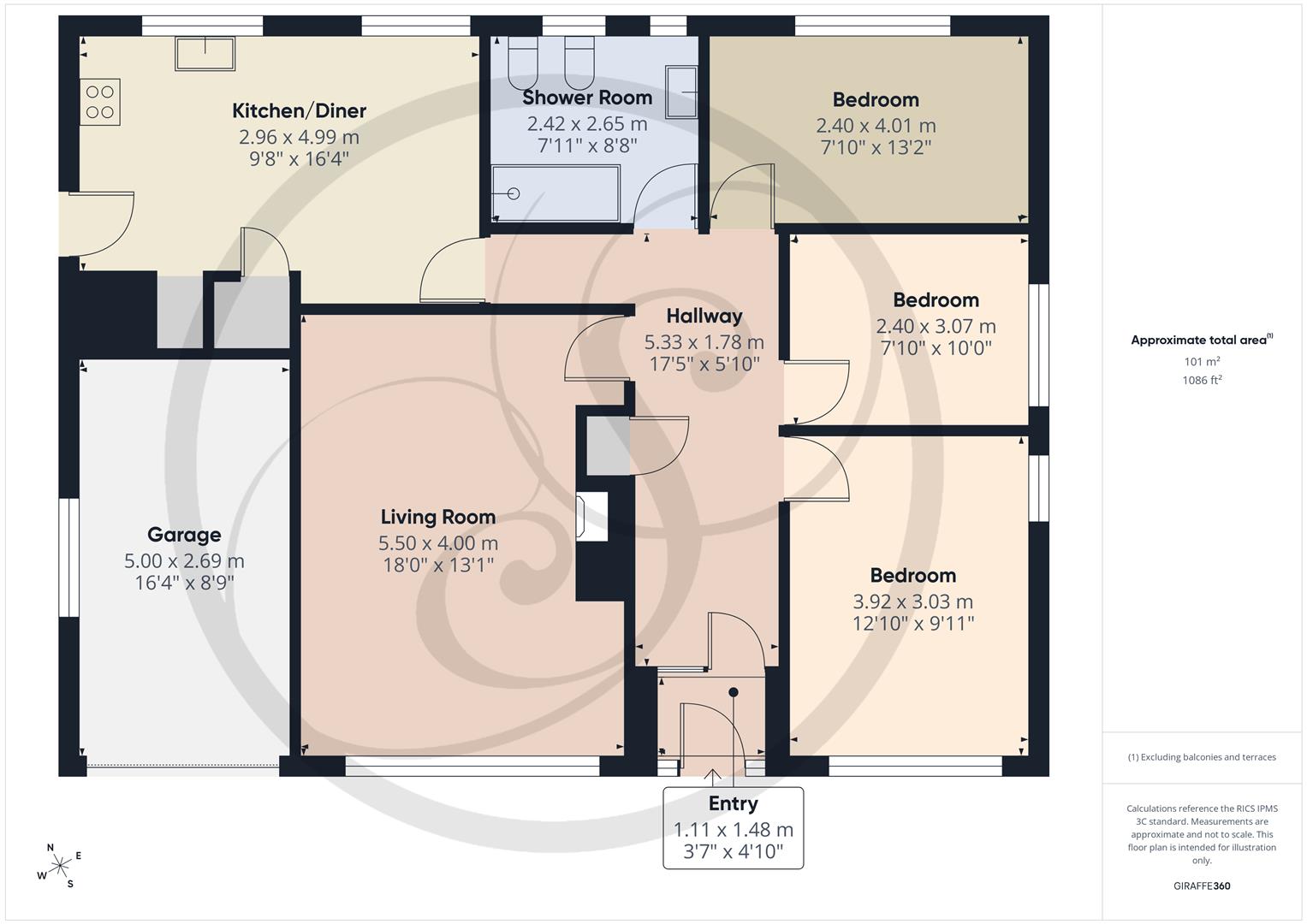 7, Templegate Avenue, Leeds floorplan