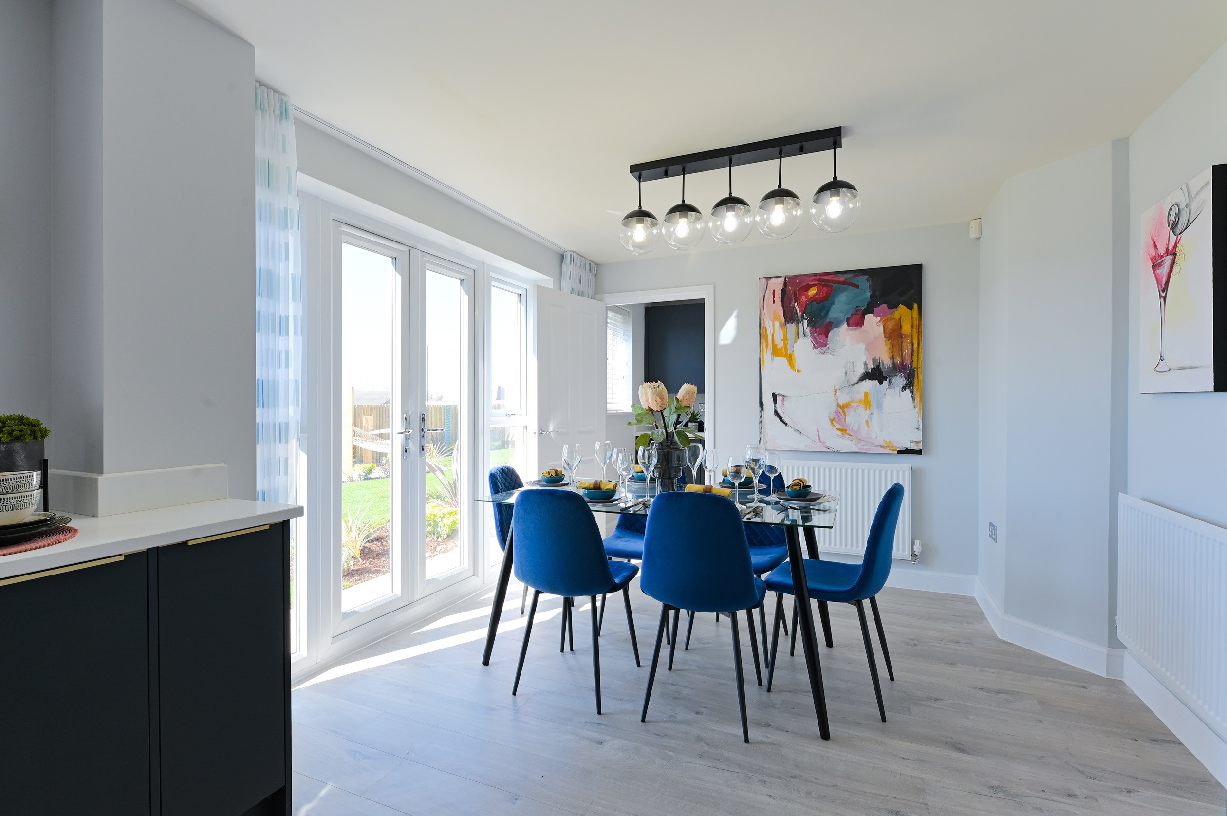 Property 3 of 10. Barratt Windermere 4 Bed Show Home In New Waltham, Wigmore Park Dining Area