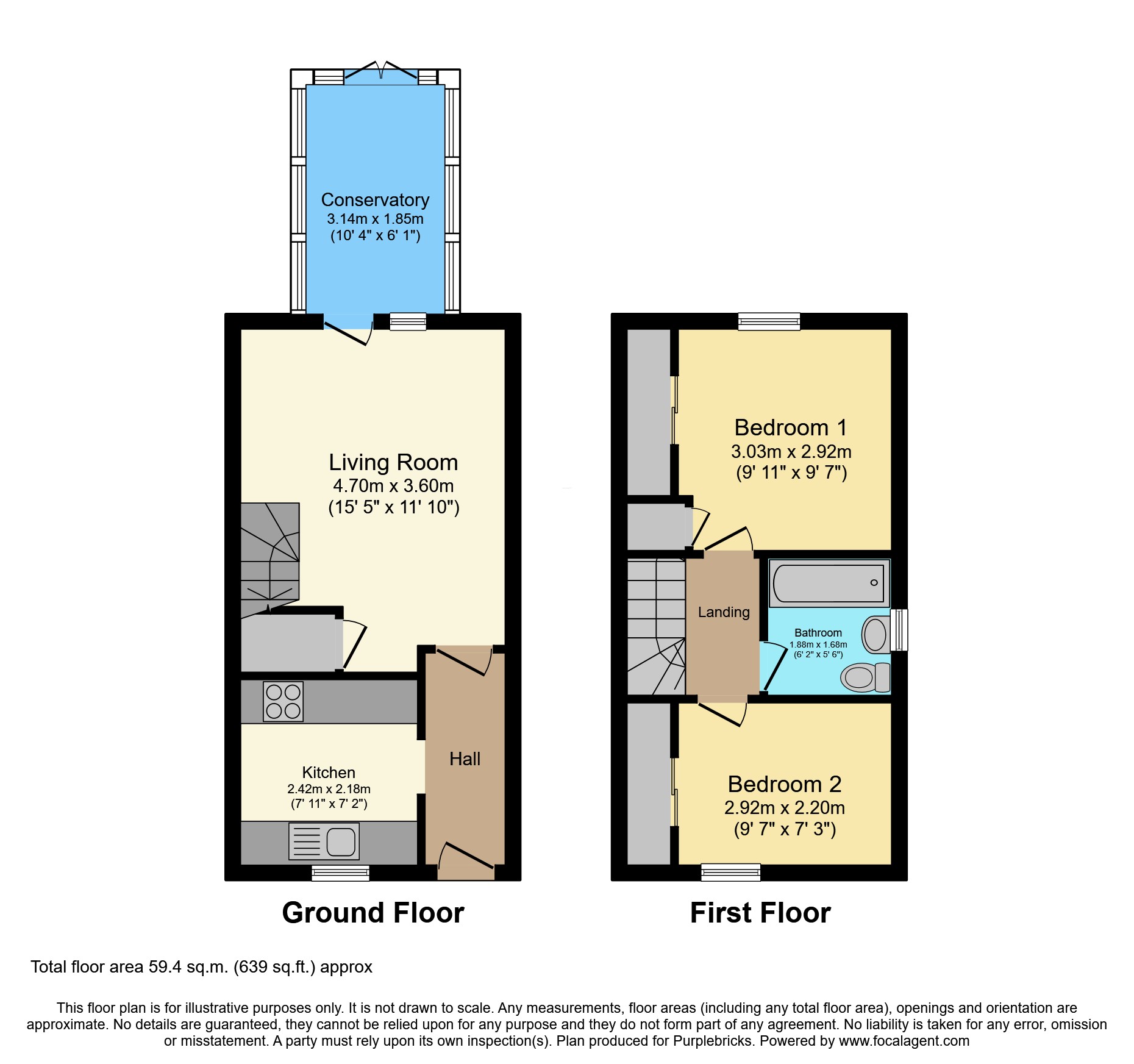 14, Castle Square, Ayr floorplan