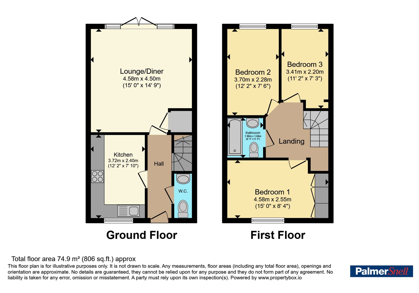 2, Northbourne Mews, Dorset floorplan