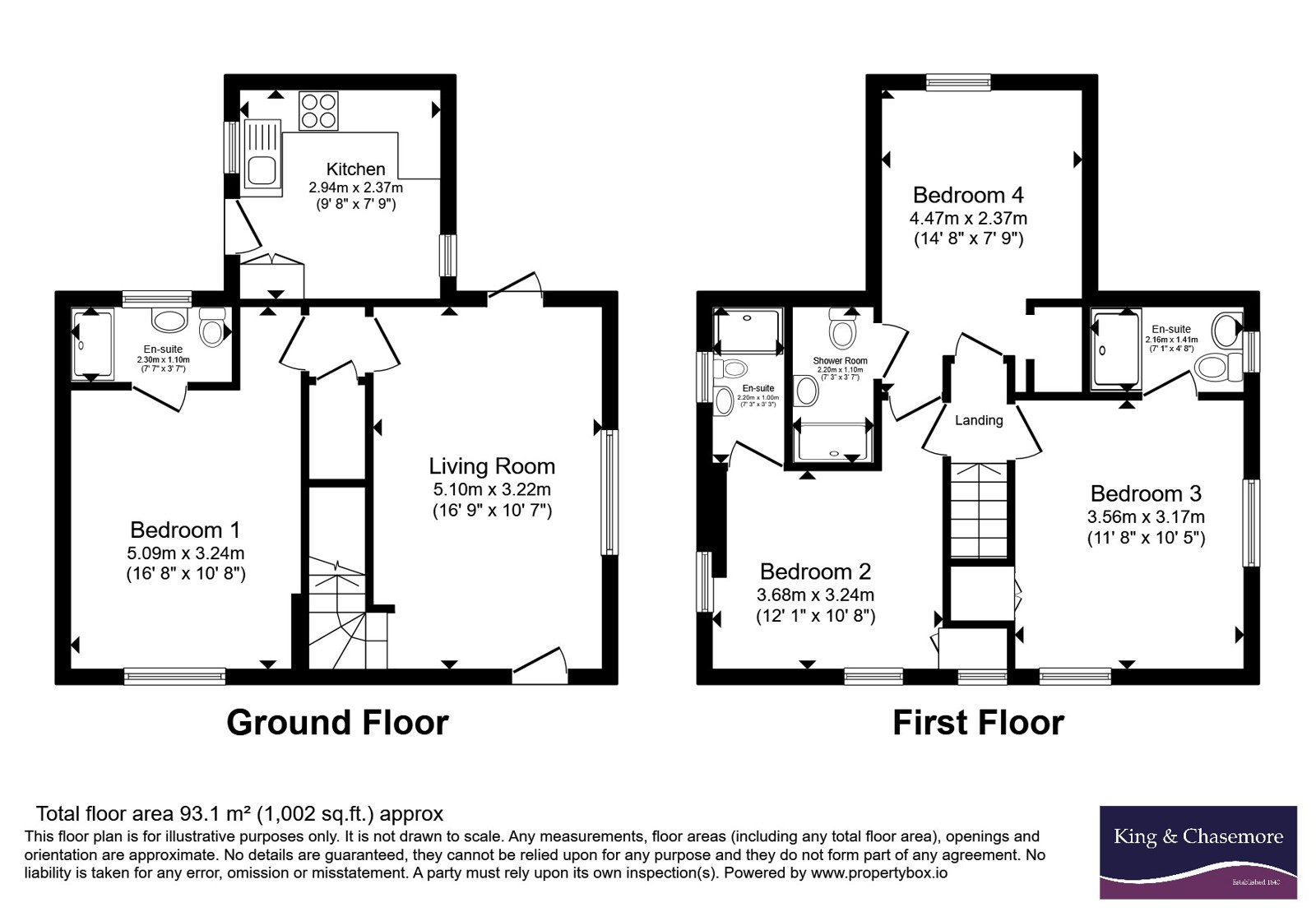 1, Steyning Road, West Sussex floorplan