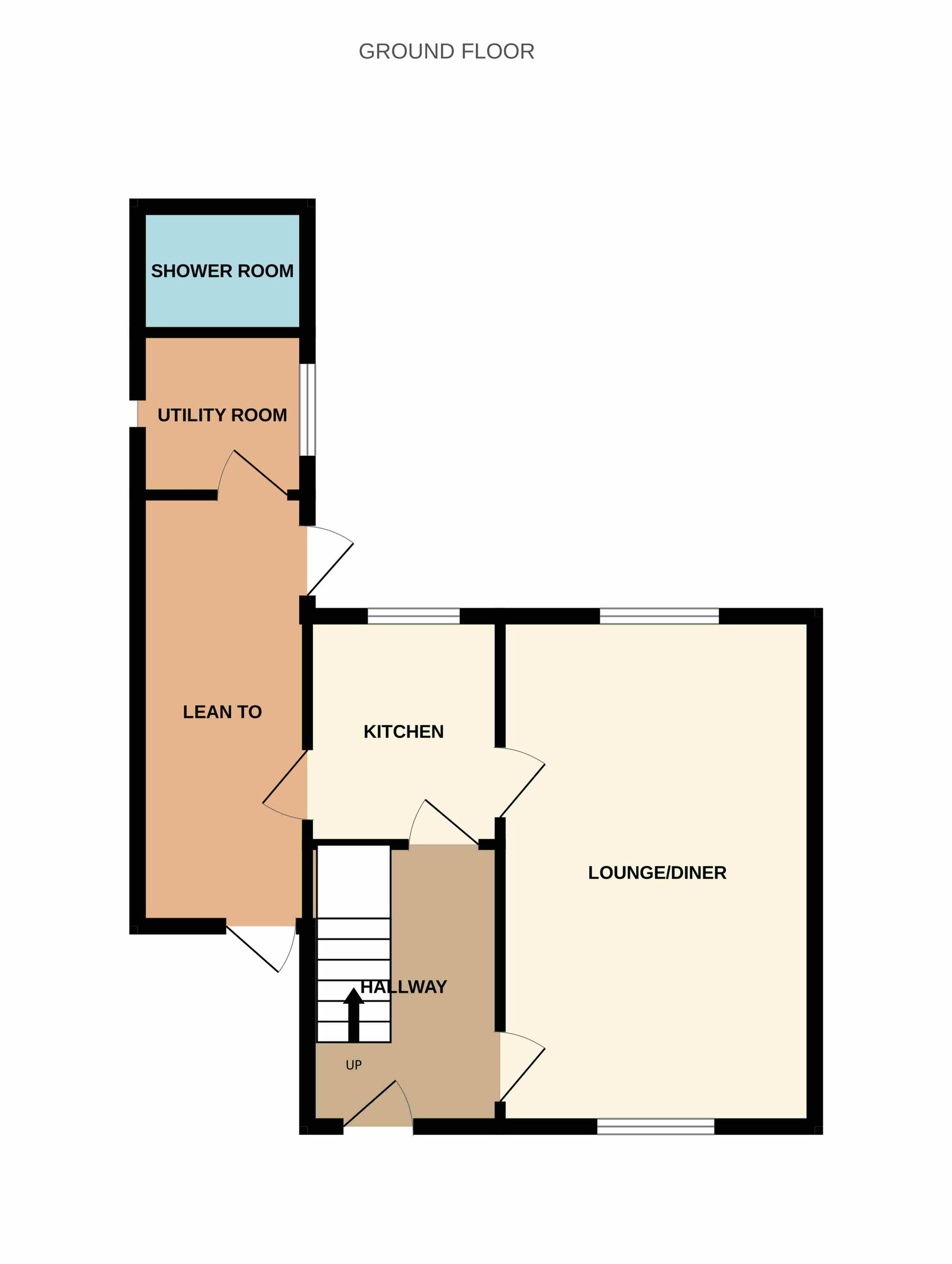 35, Ffrydd Terrace, Knighton floorplan