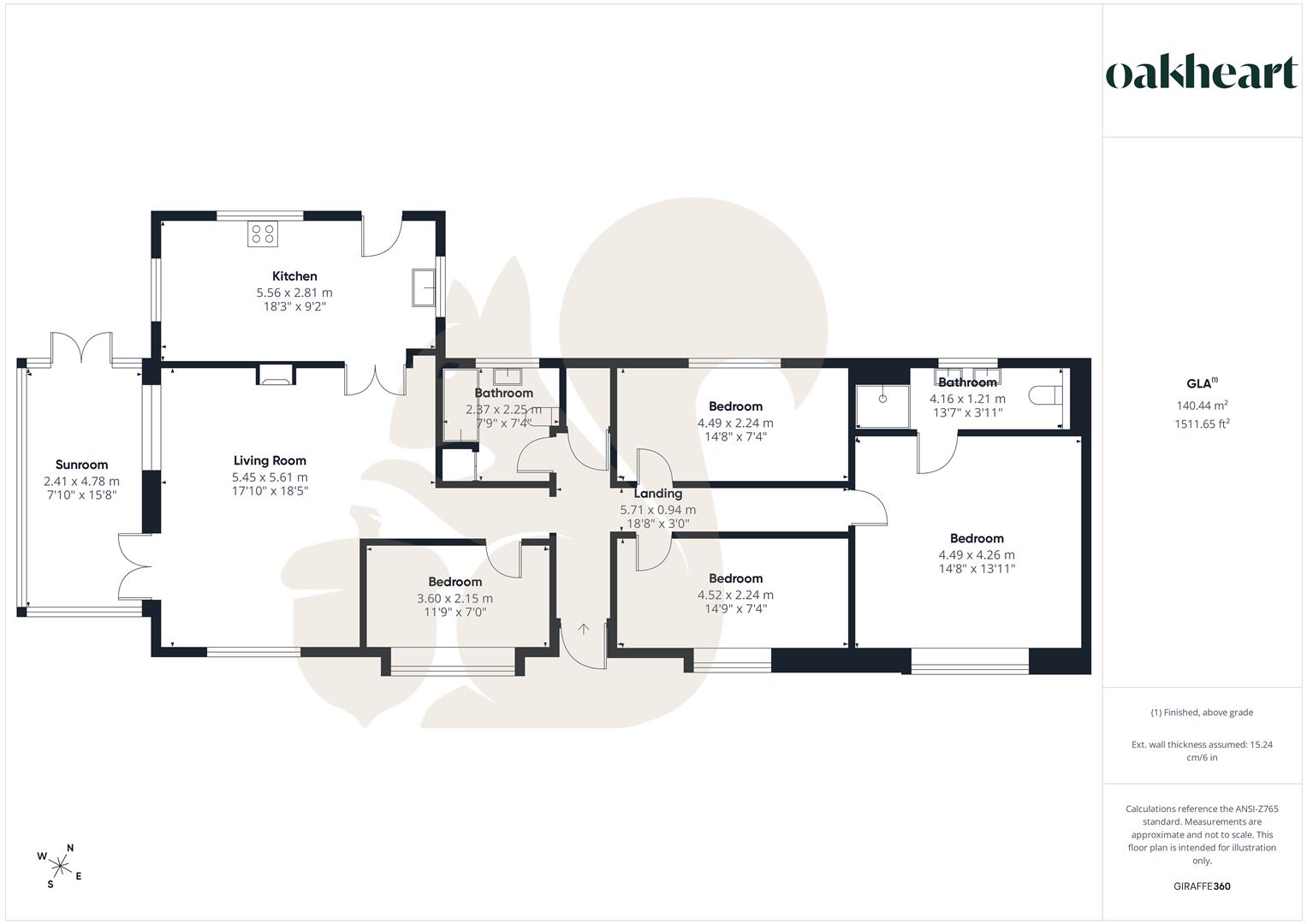 Rosebank, Petches Bridge, Braintree floorplan
