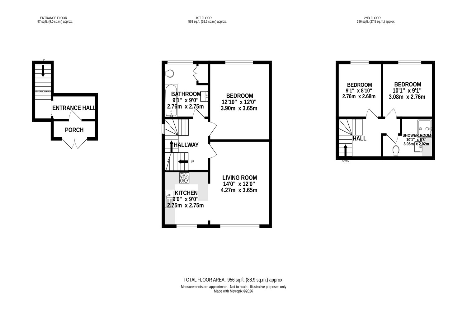 47, Flat 2, Tatton Road North, Stockport floorplan