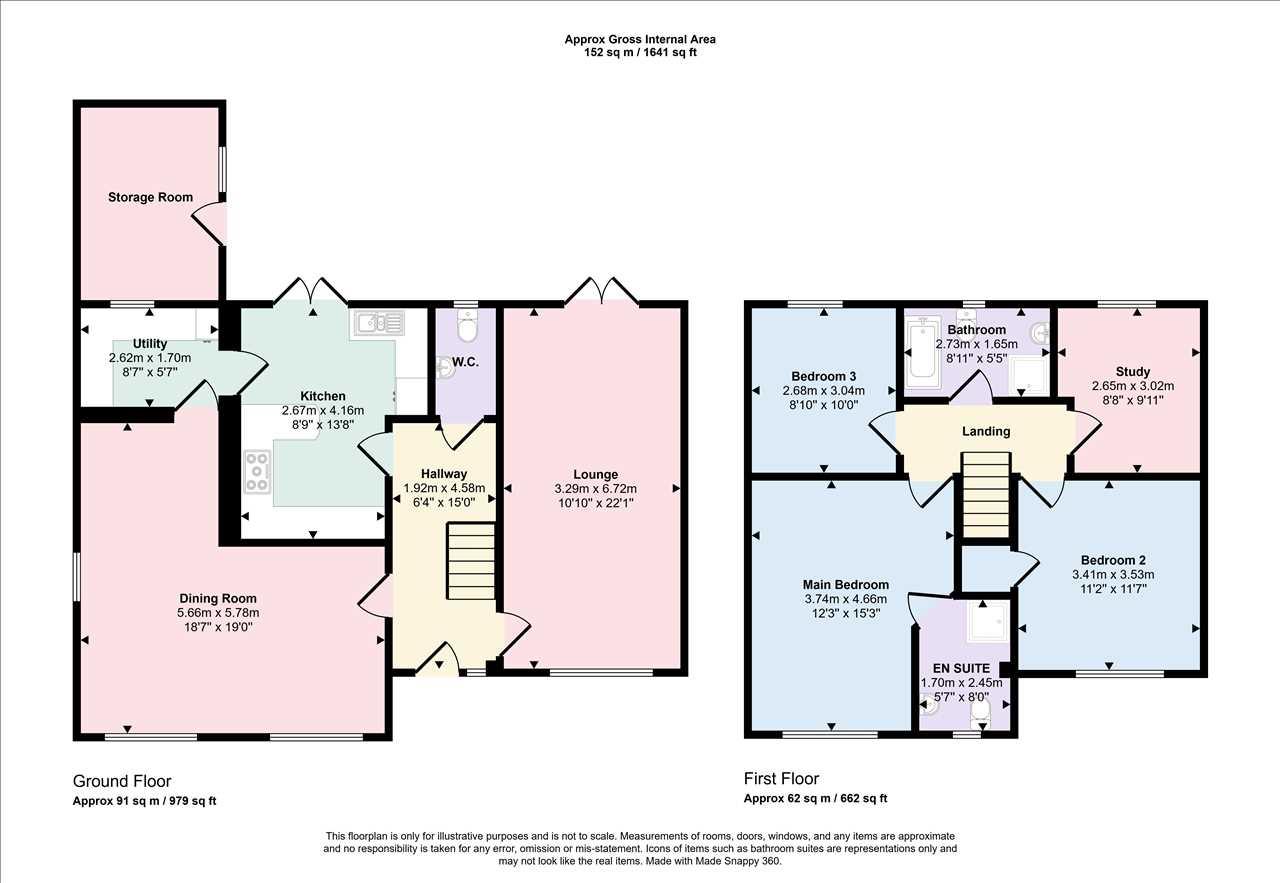 25, Pleasant Heights, Porth floorplan