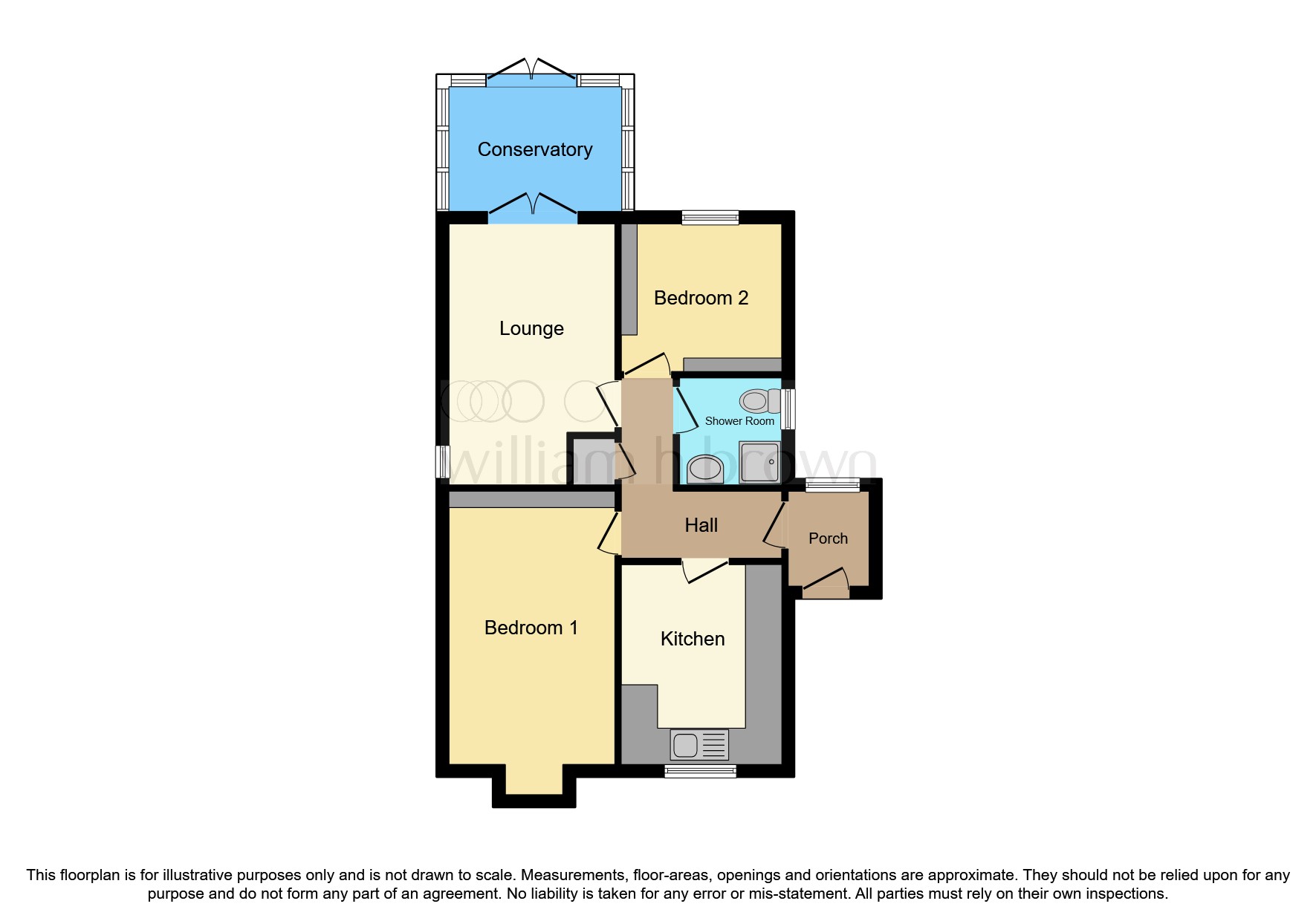 Chestnut Close, Rushden NN10, 2 bedroom detached bungalow for sale