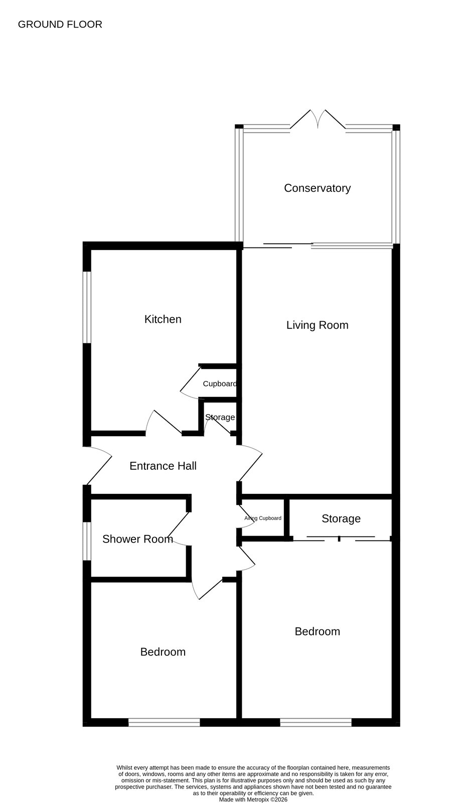 24, Glebe Close, Manningtree floorplan