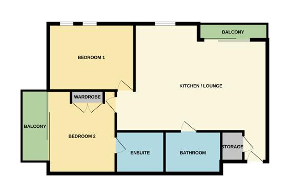 Milliners Wharf, New Islington floorplan