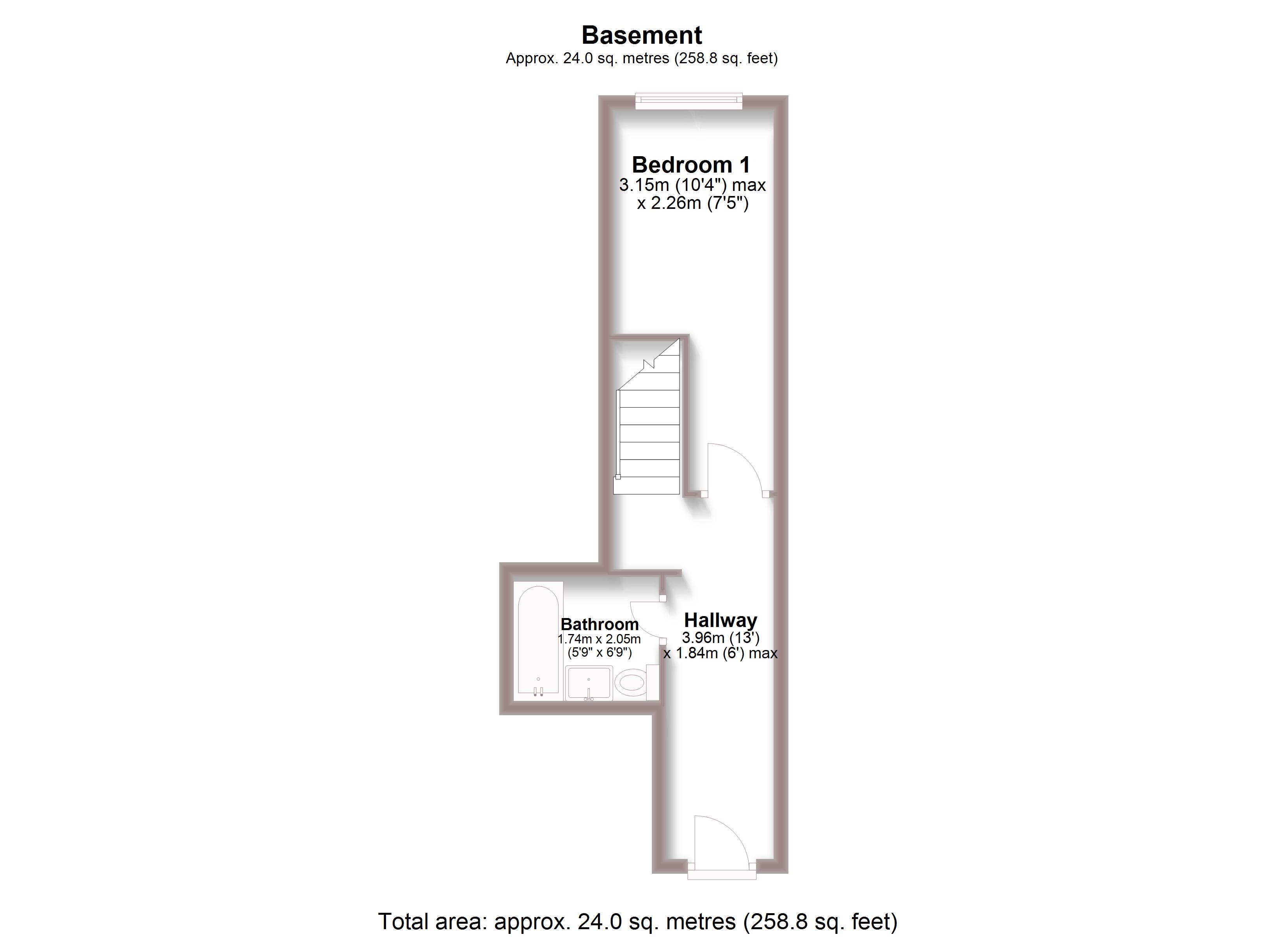 Shanklin Road, Brighton floorplan