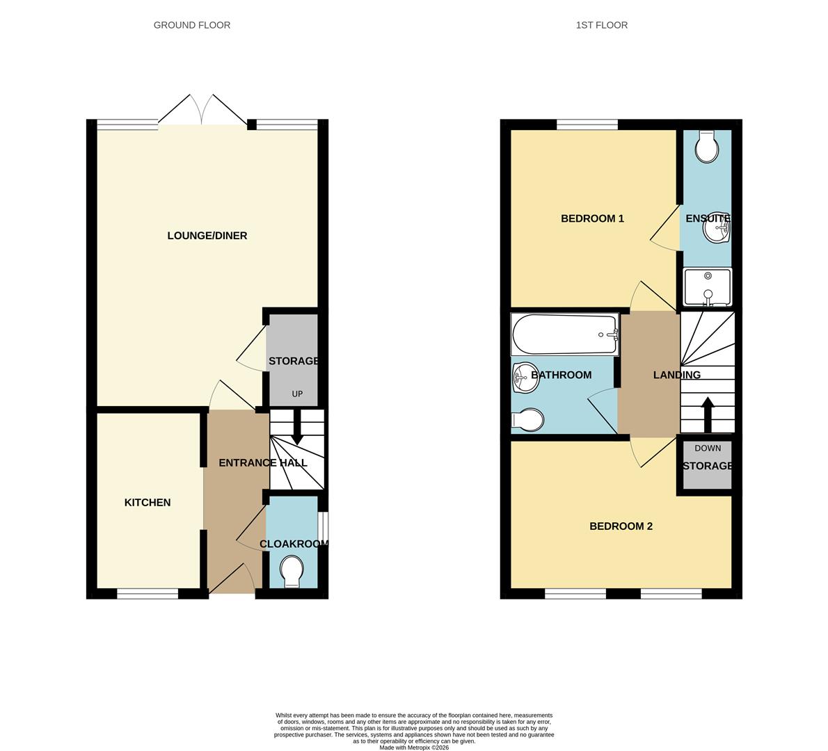 41, Battlestead Road, Burton-On-Trent floorplan