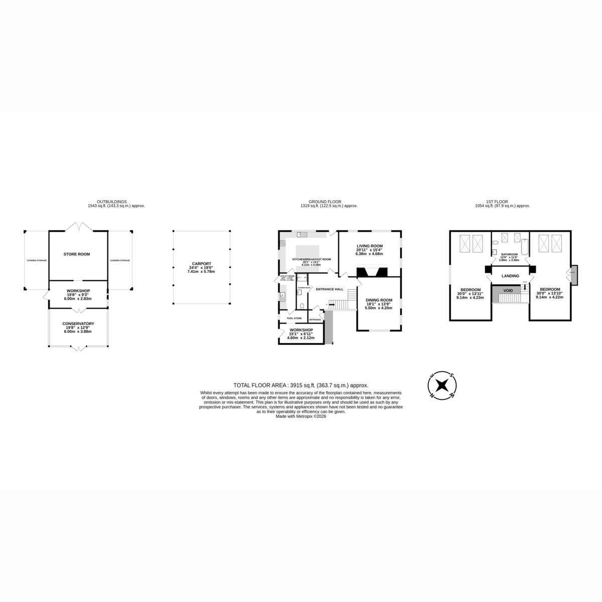 Flat Tolls Hill, 6, Wroxham Road, Norwich floorplan