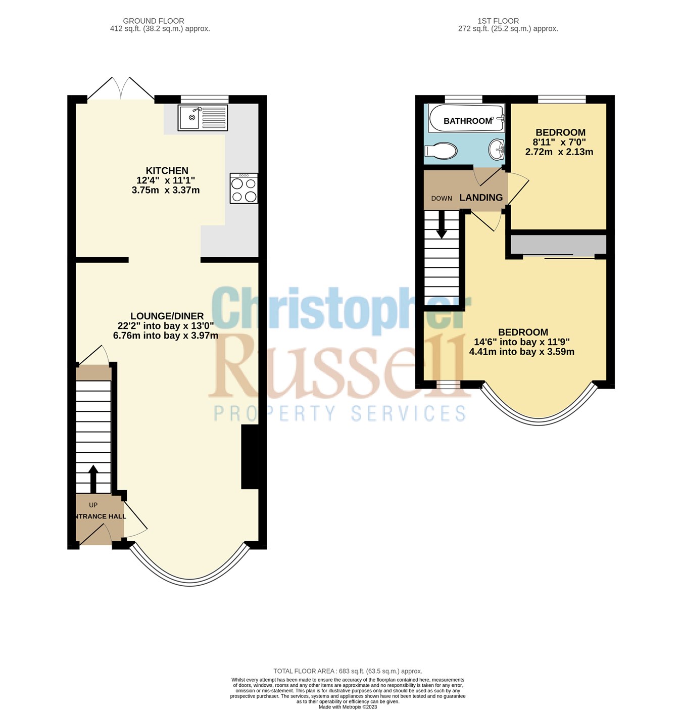 Maple Crescent, Sidcup DA15, 2 bedroom terraced house for sale 66320630 PrimeLocation