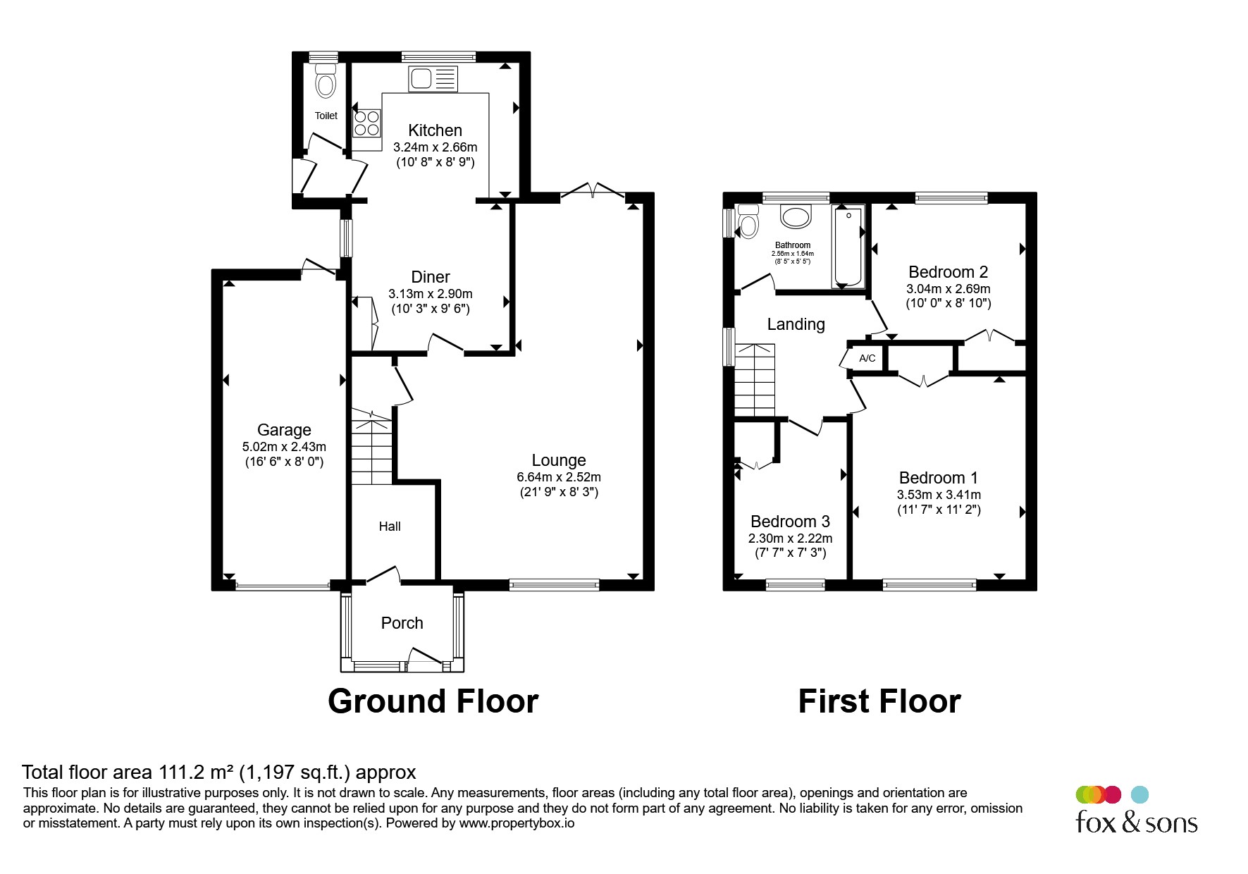 13, Osborne Road, Yeovil floorplan