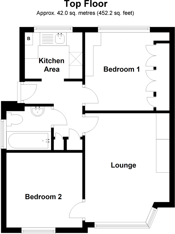 57a, Downbank Avenue, Barnehurst floorplan
