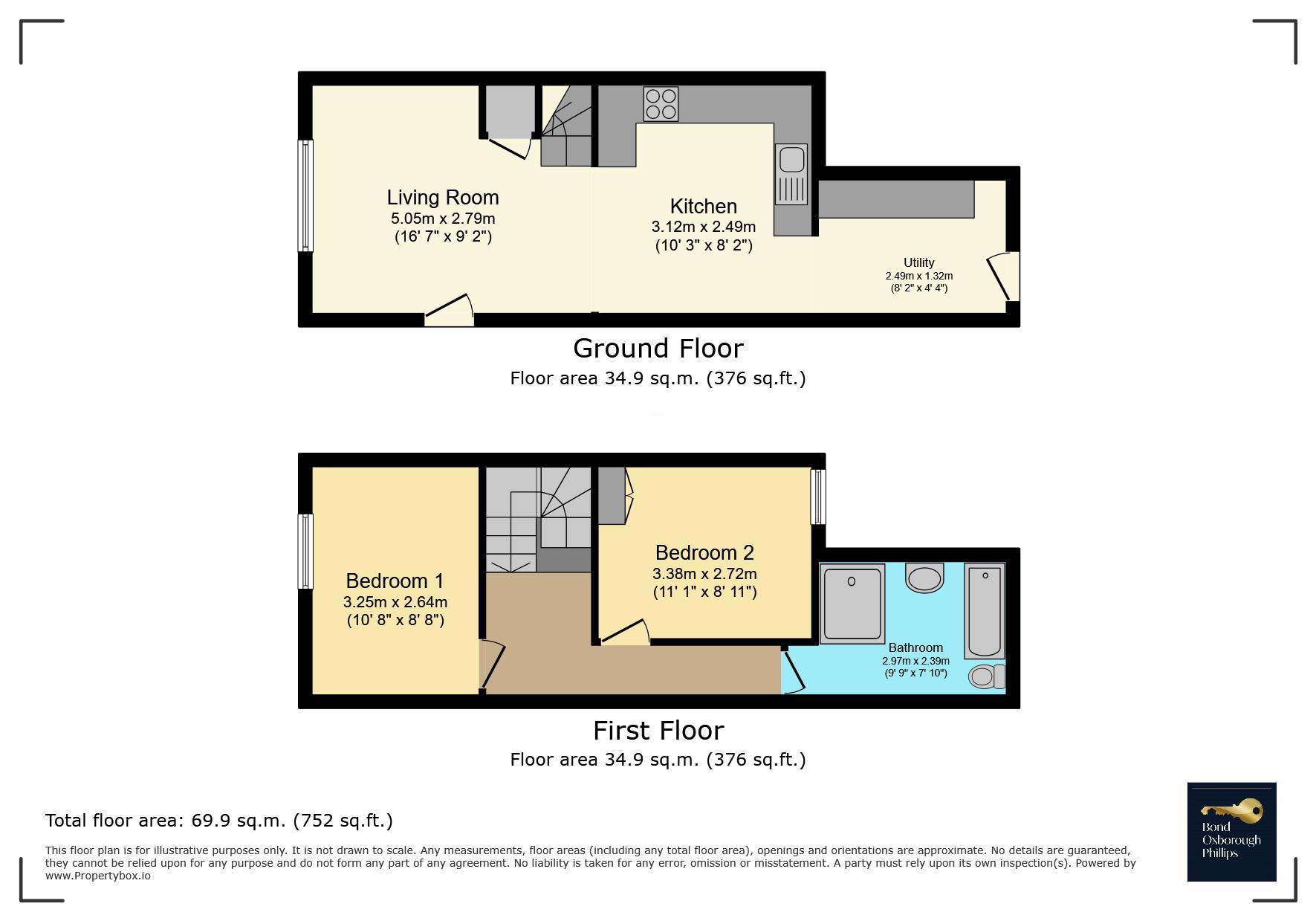 17, Geneva Place, Bideford floorplan