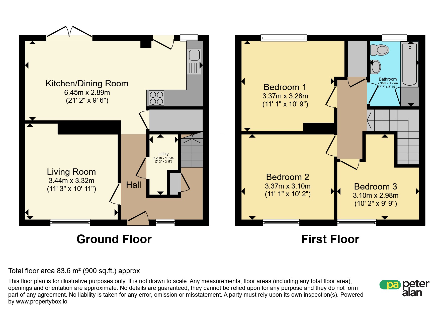 47, Cherry Grove, Merthyr Tydfil floorplan