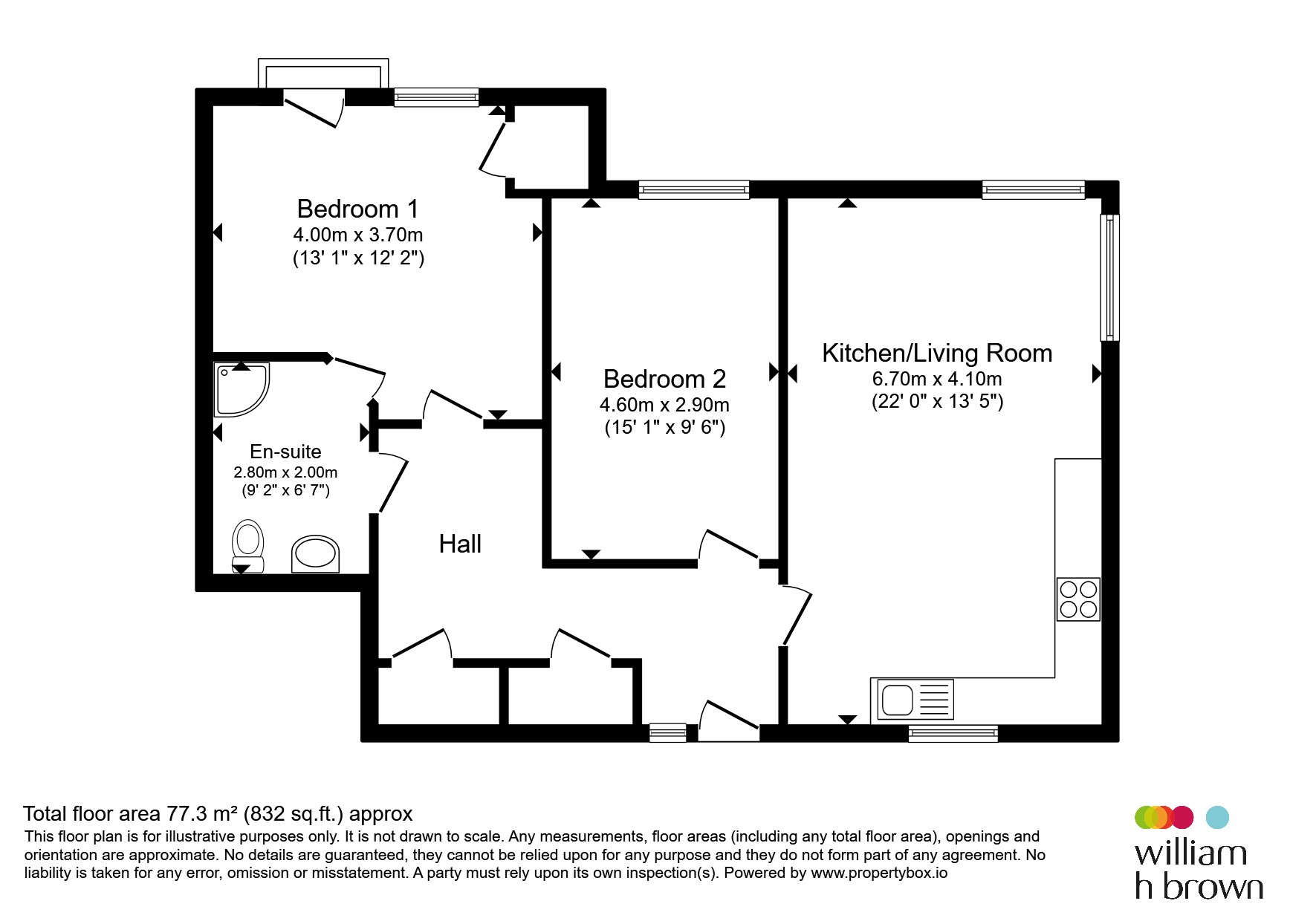 Flat 25, Green Lane View, St. Michaels Avenue, Norwich floorplan