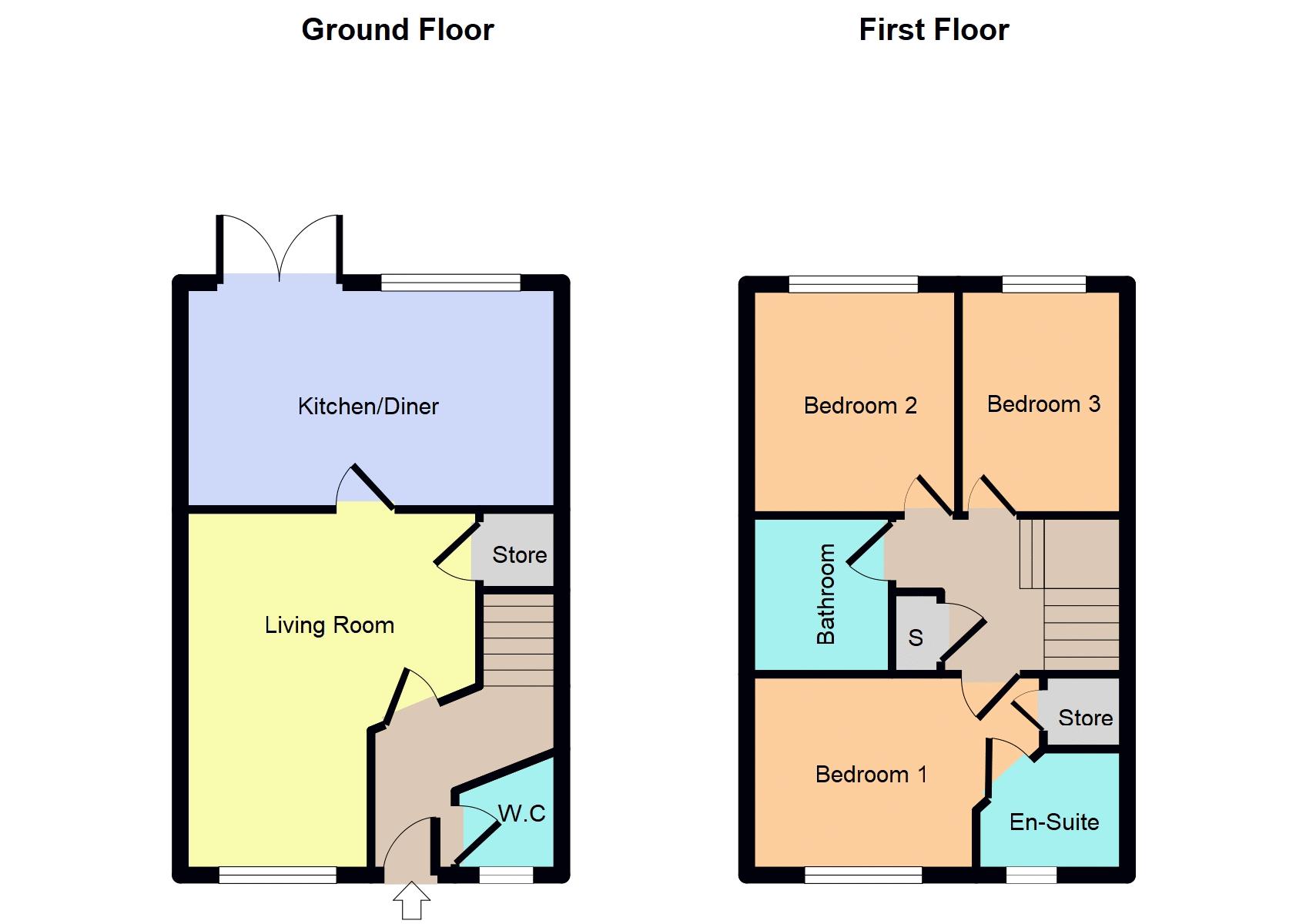 Elton Fold Chase, Walshaw, Bury BL8, 3 bedroom semidetached house for