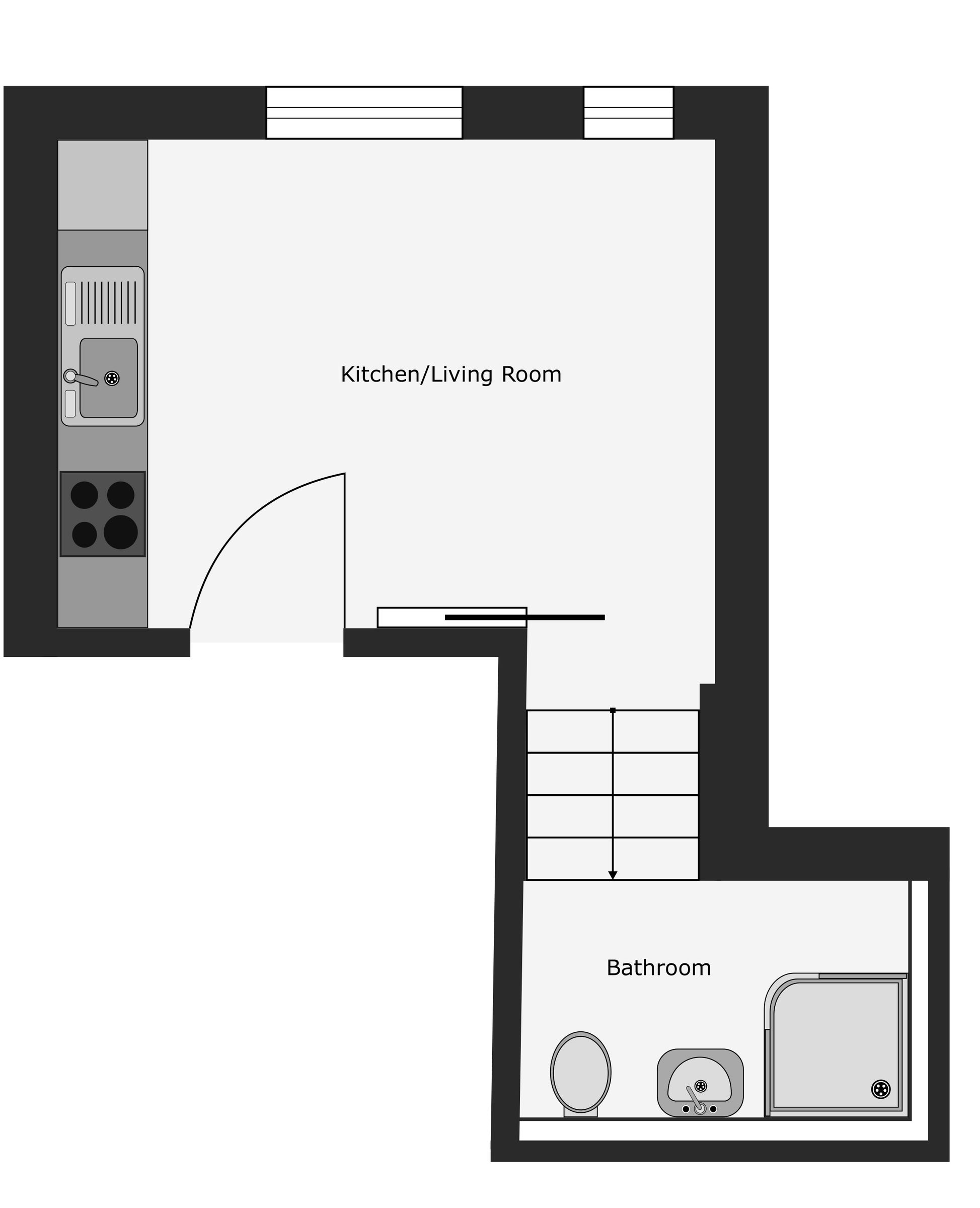 Flat 6 68 Arodene Road, London floorplan