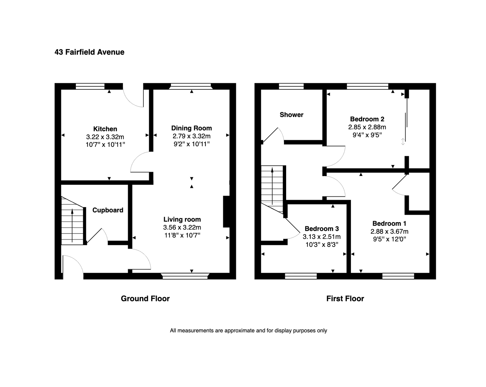 43, Fairfield Avenue, Bonnybridge floorplan