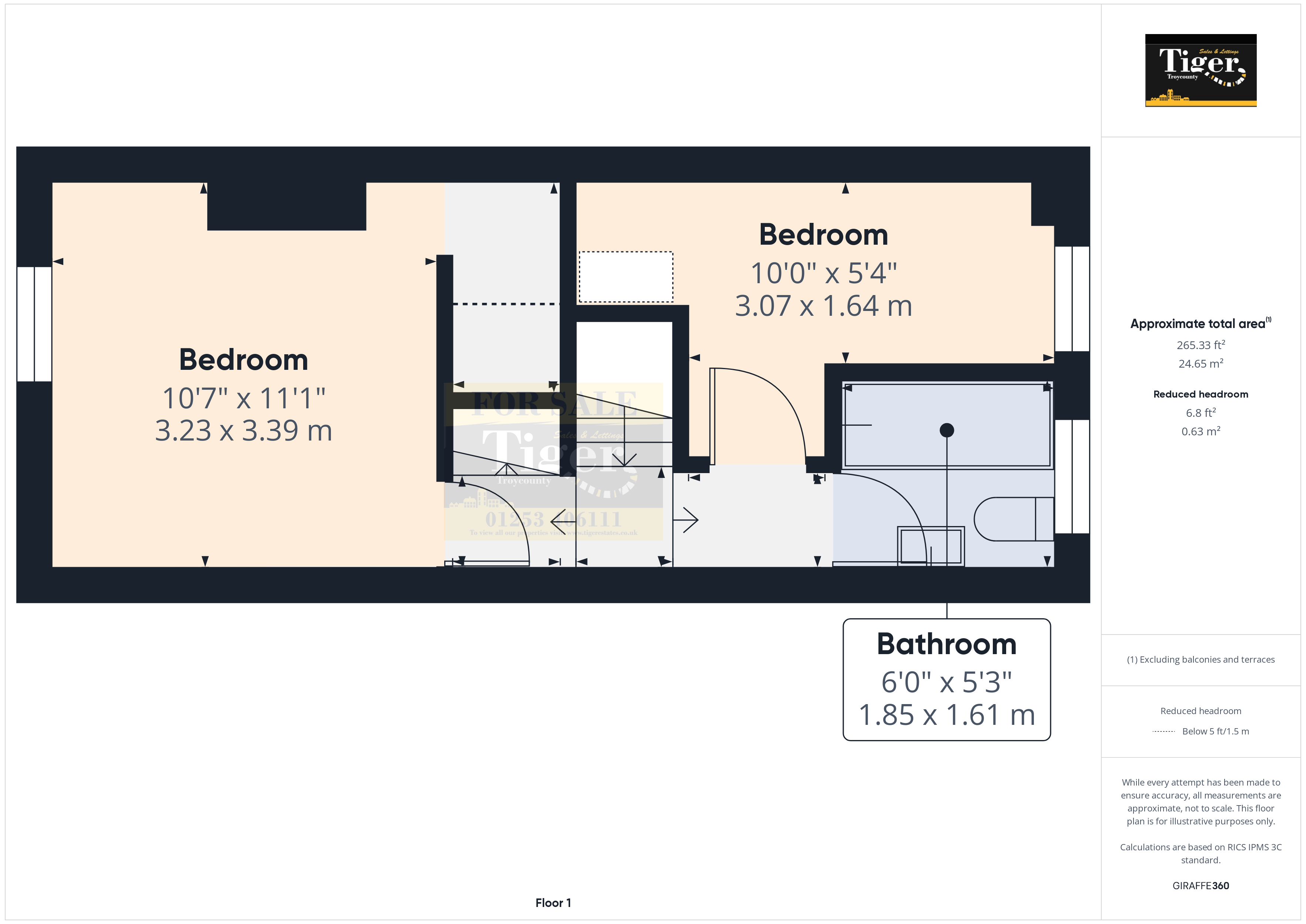 8, Jackson Street, Blackpool floorplan
