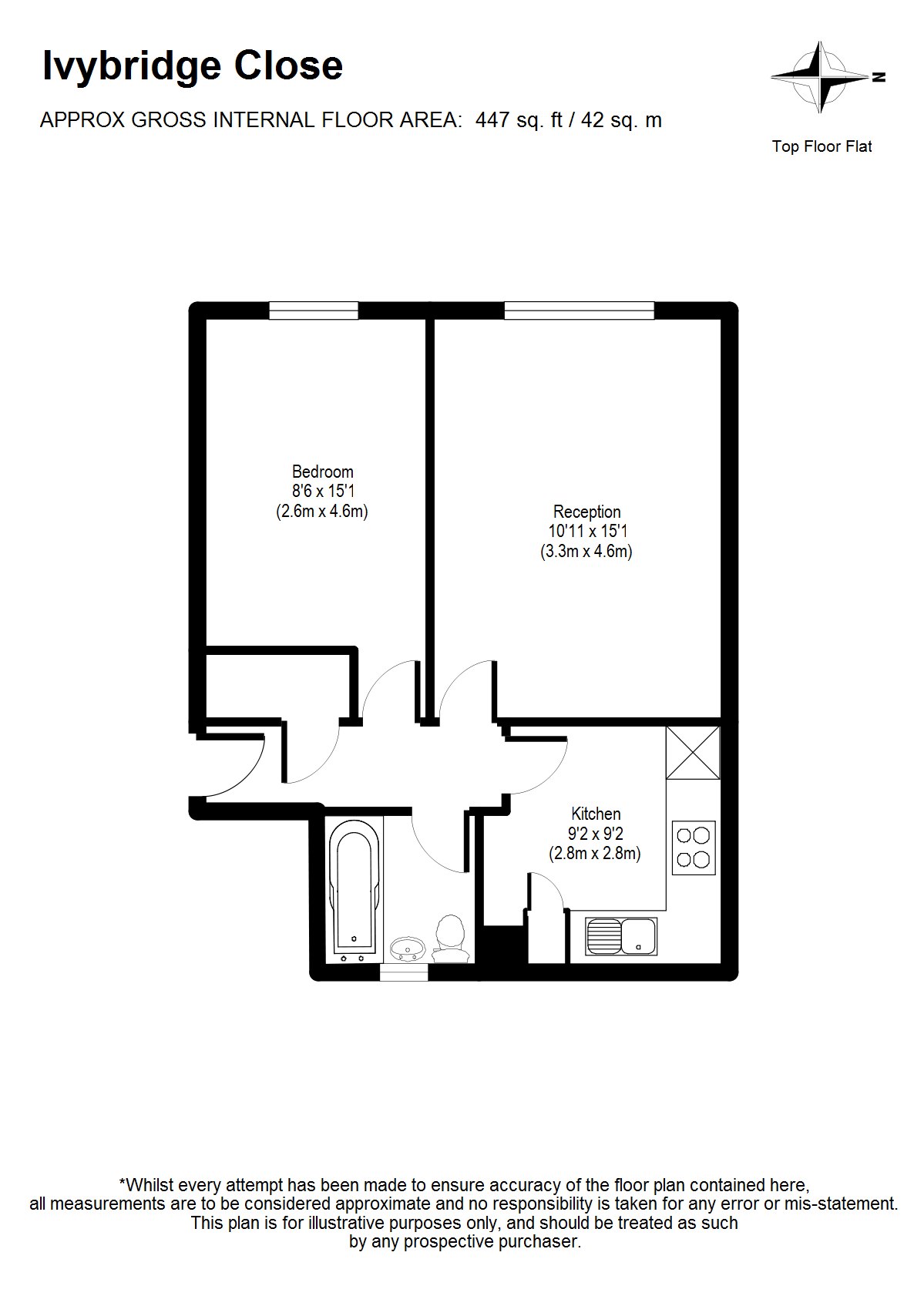 Ivybridge Close, Twickenham TW1, 1 bedroom property to rent 61823295
